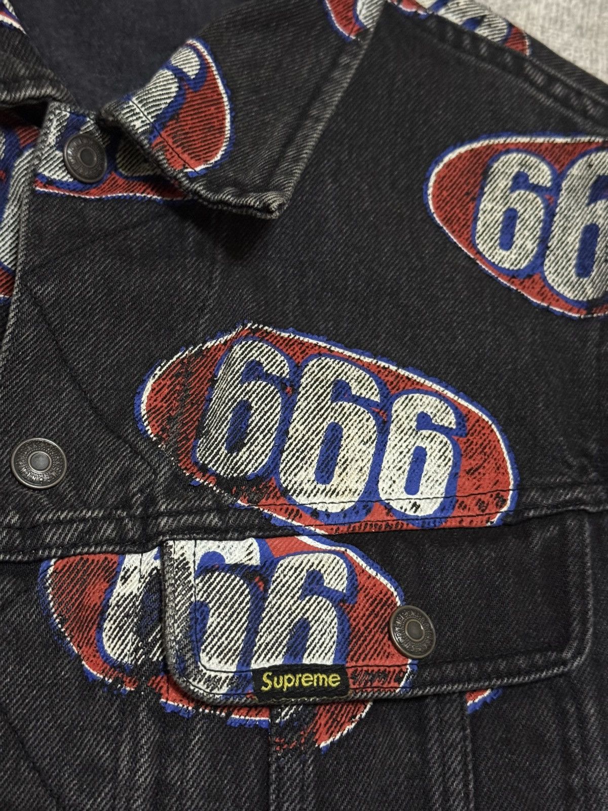 Supreme Supreme denim 666 Jacket Size US S / EU 44-46 / 1 - 4 Thumbnail