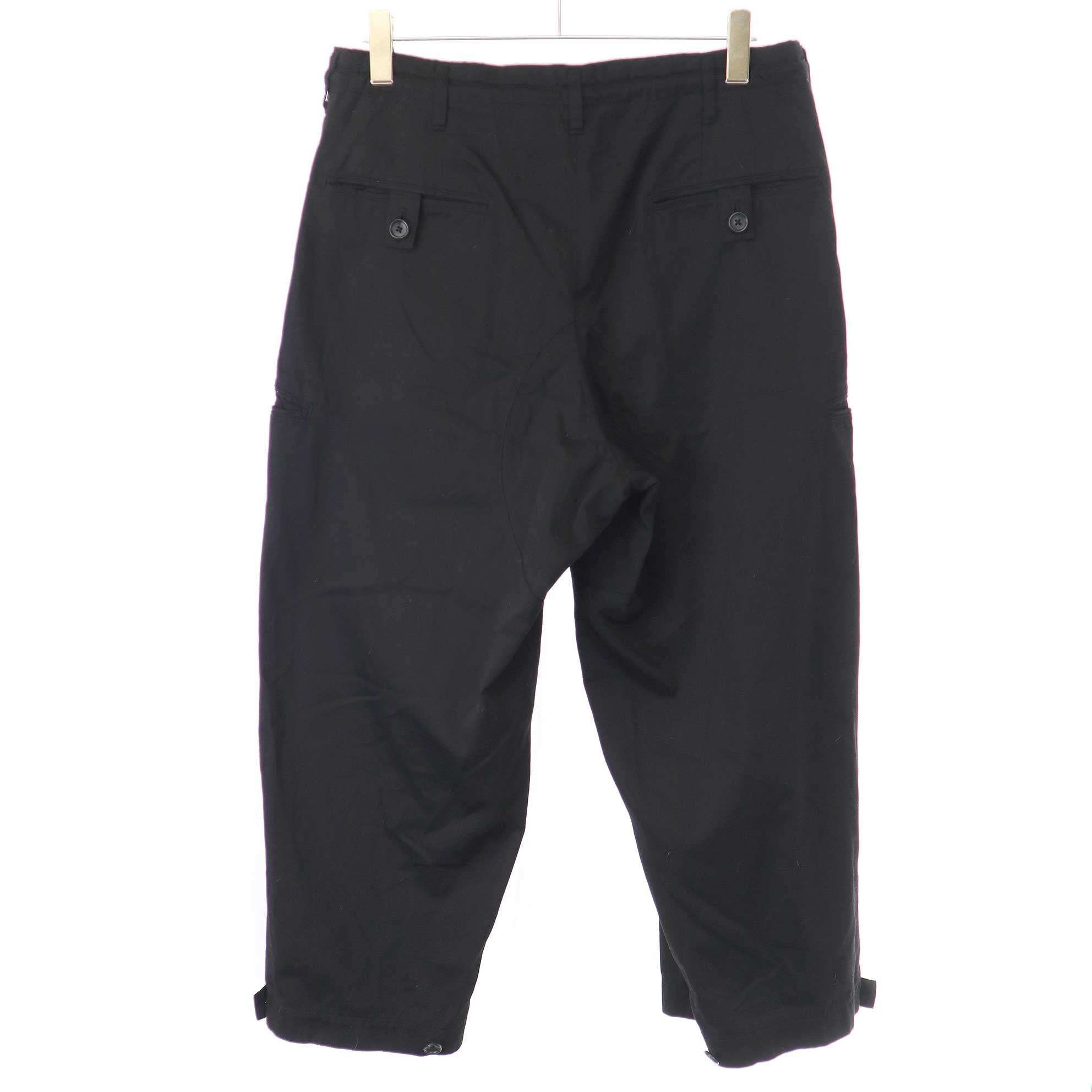 Yohji Yamamoto Yohji Yamamoto Pour Homme 22SS TUCK BALL EDGE PANTS Size US 34 / EU 50 - 2 Thumbnail