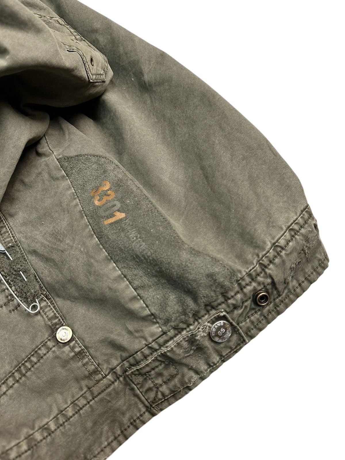 Diesel Ifsixwasnine LGB Vintage Japan Y2K Fur Hooded Jacket Size US M / EU 48-50 / 2 - 12 Thumbnail
