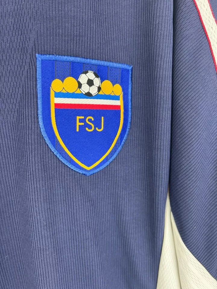 Vintage Vintage Yugoslavia 1998 - 2000 Home #7 Đorđević FOOTBALL Size US L / EU 52-54 / 3 - 7 Thumbnail