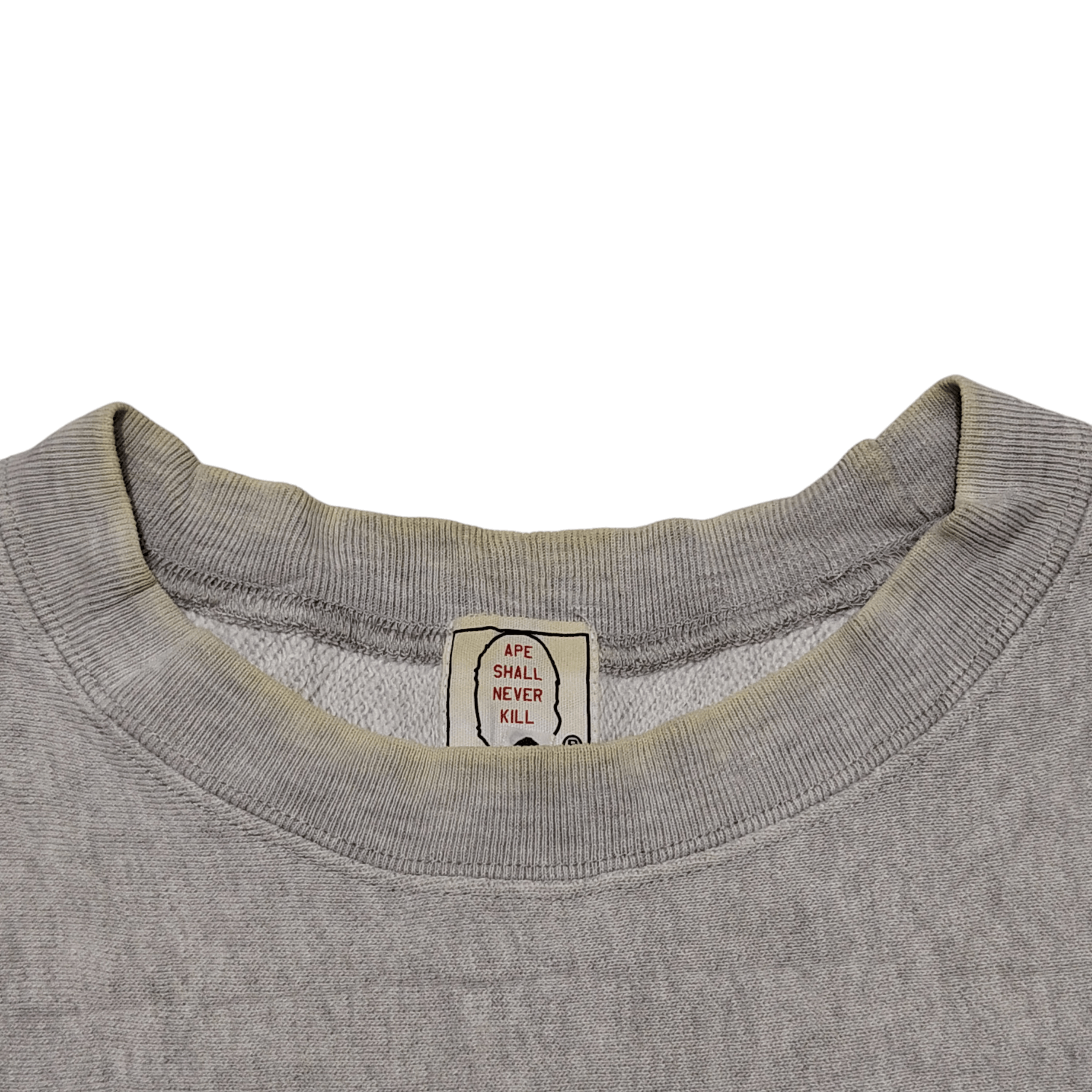 Bape VERY RARE STREETWEAR‼️Bape Bapex Grey Sweatshirt M Japan Size US M / EU 48-50 / 2 - 7 Thumbnail