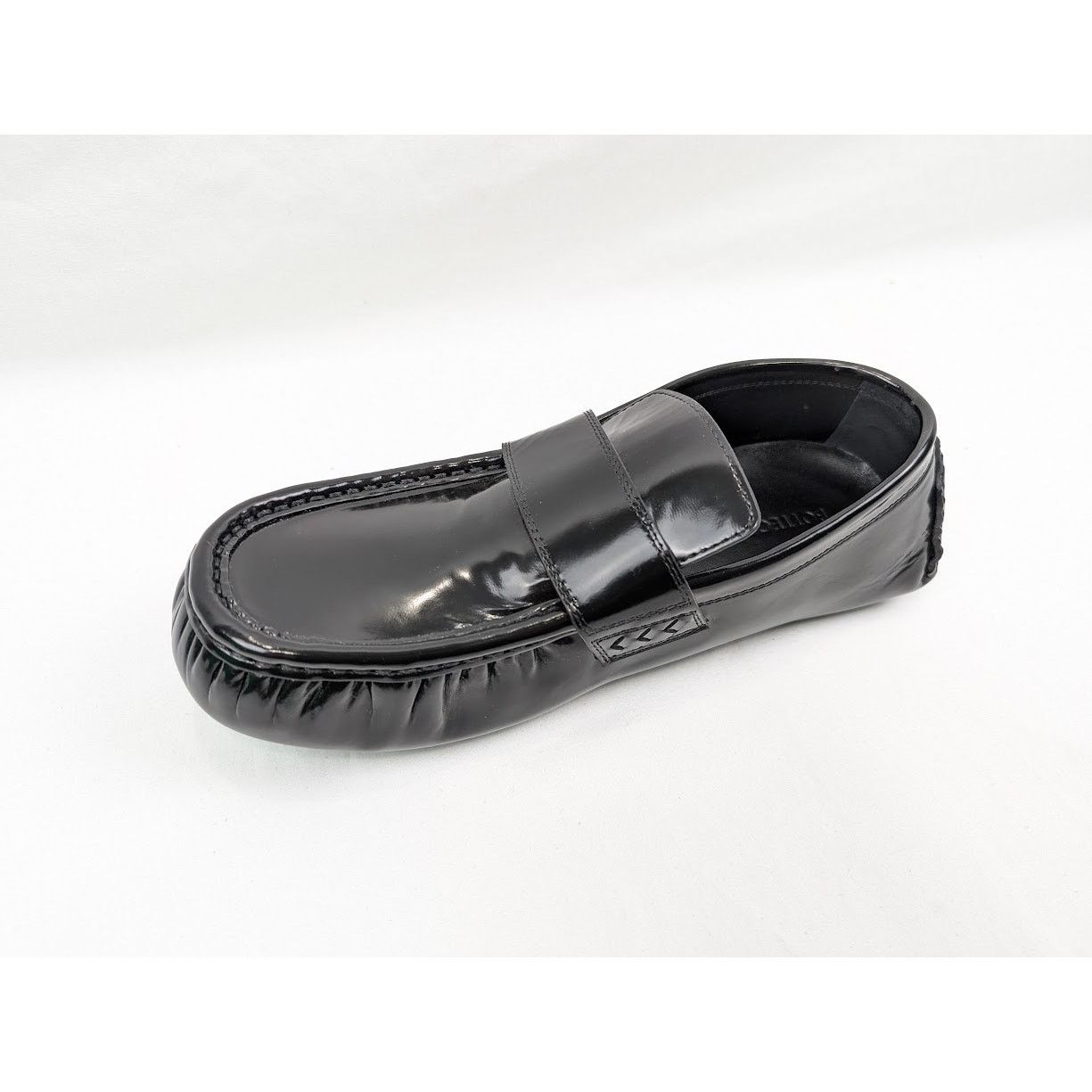 Bottega Veneta o1rshd1 Q:2 / Latex Lux Ride Loafers in Black-Parakeet Size US 8 / EU 41 - 8 Thumbnail