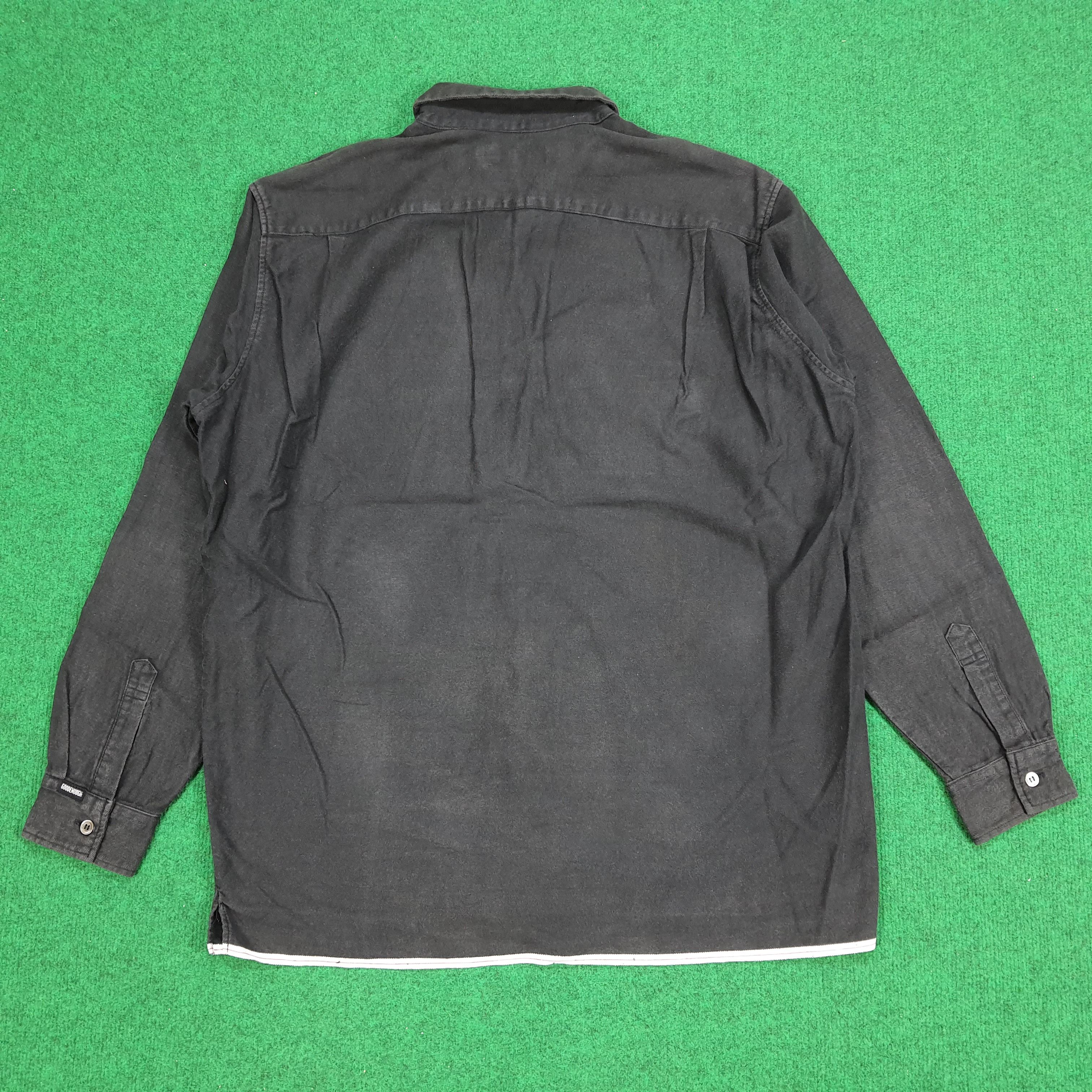 GOODENOUGH × Japanese Brand × Vintage Vintage Good Enough Japanese Brand Button Up Shirt Size US L / EU 52-54 / 3 - 3 Thumbnail