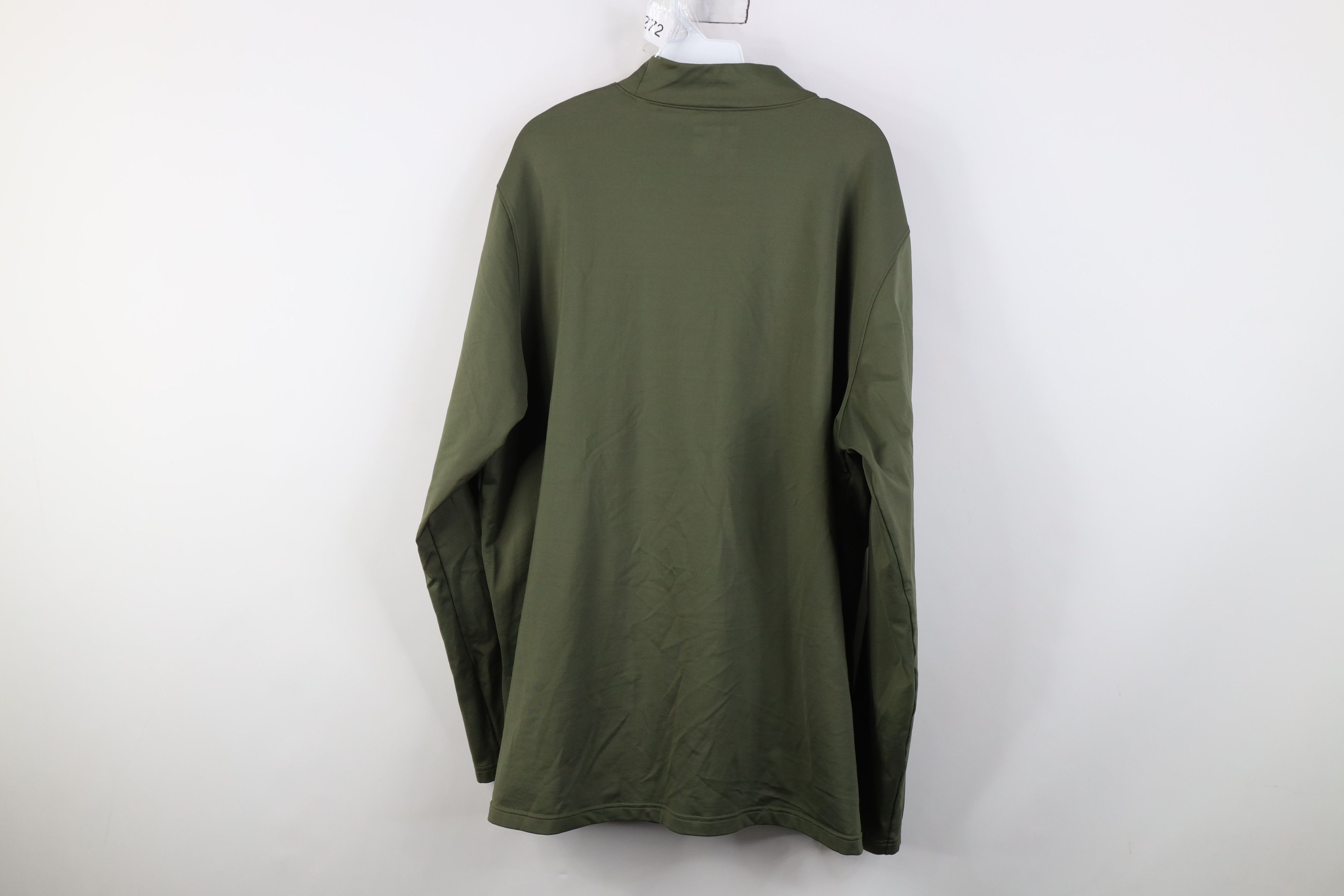 Under Armour Under Armour ColdGear Compression Mock Neck T-Shirt Green Size US XXL / EU 58 / 5 - 13 Thumbnail