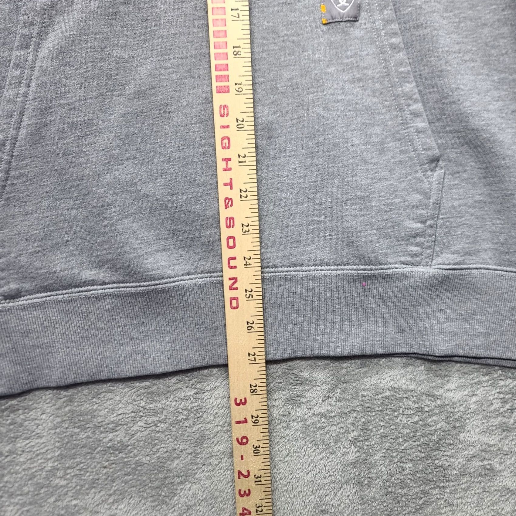 Ariat Ariat Rebar Sweatshirt Womens 2XL Gray Hooded Pullover Western Workwear Regular Long Sleeve Size XXL / US 16-18 / IT 52-54 - 6 Thumbnail