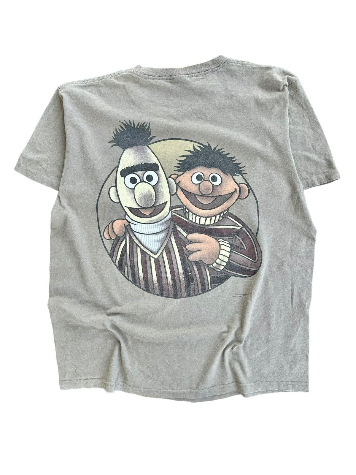 T-Shirt Uomo B&S Boutique – Bert & Ernie Con Luna E Ombre Cinesi