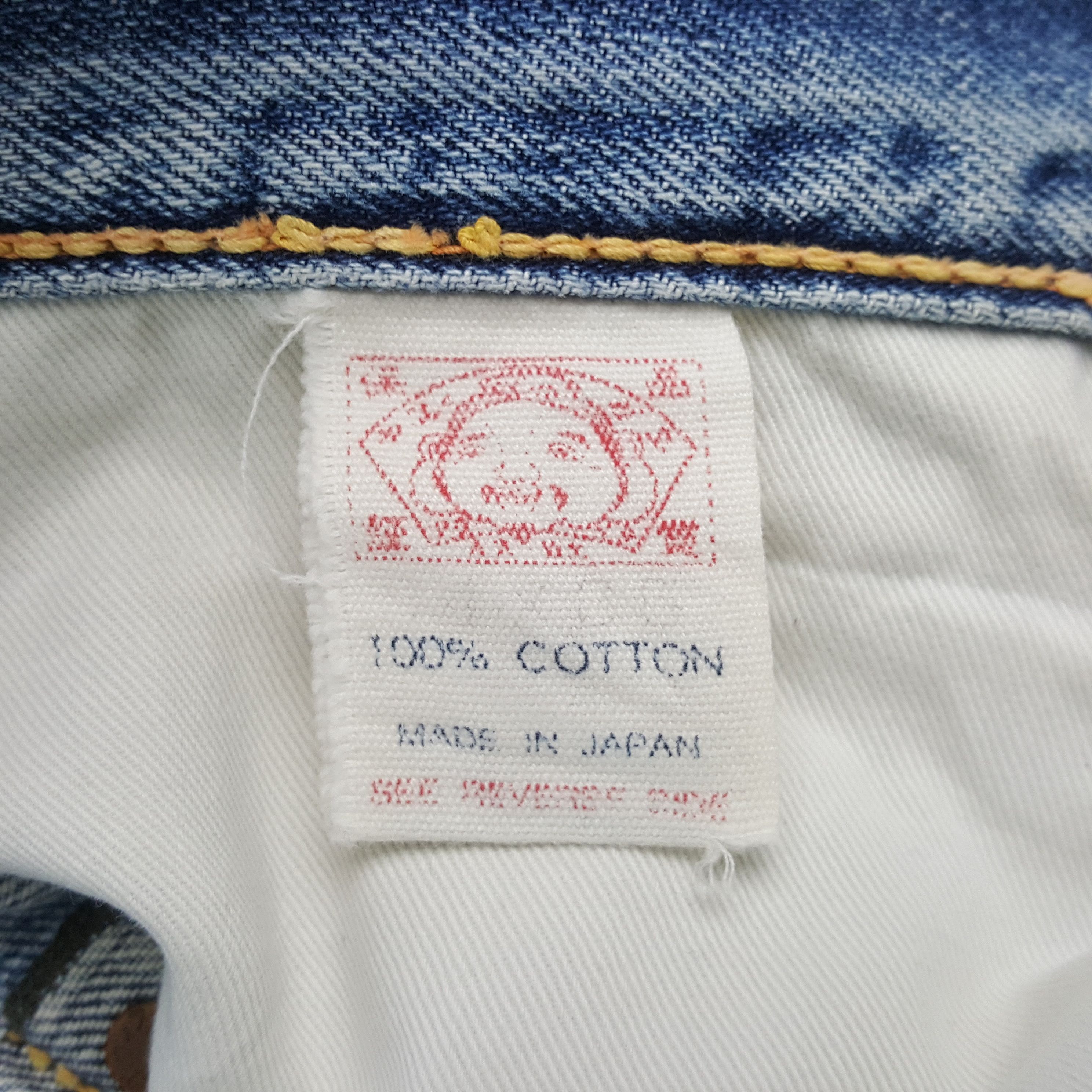 Evisu Evisu Japanese Brand Streetwear Custom Daicock Jeans RR28 Size US 32 / EU 48 - 13 Thumbnail