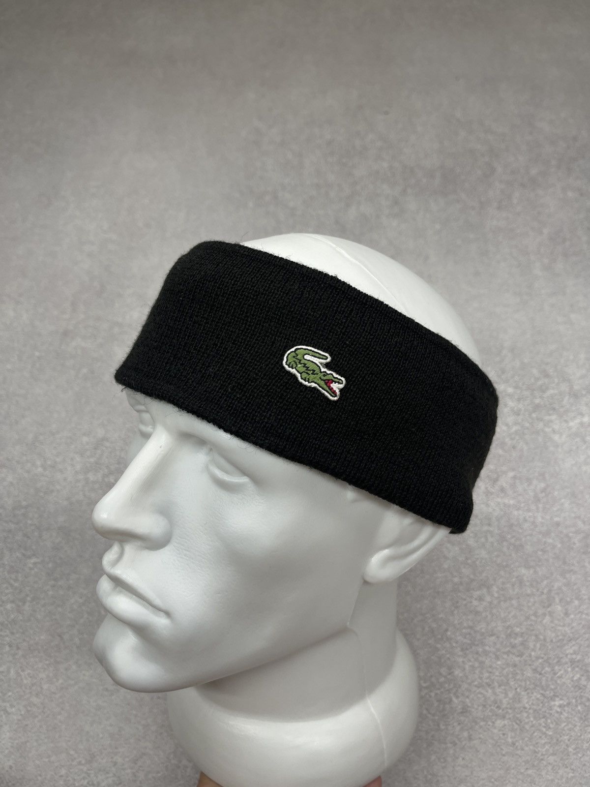 Lacoste Vintage Lacoste Headband Brown Size ONE SIZE - 1 Thumbnail
