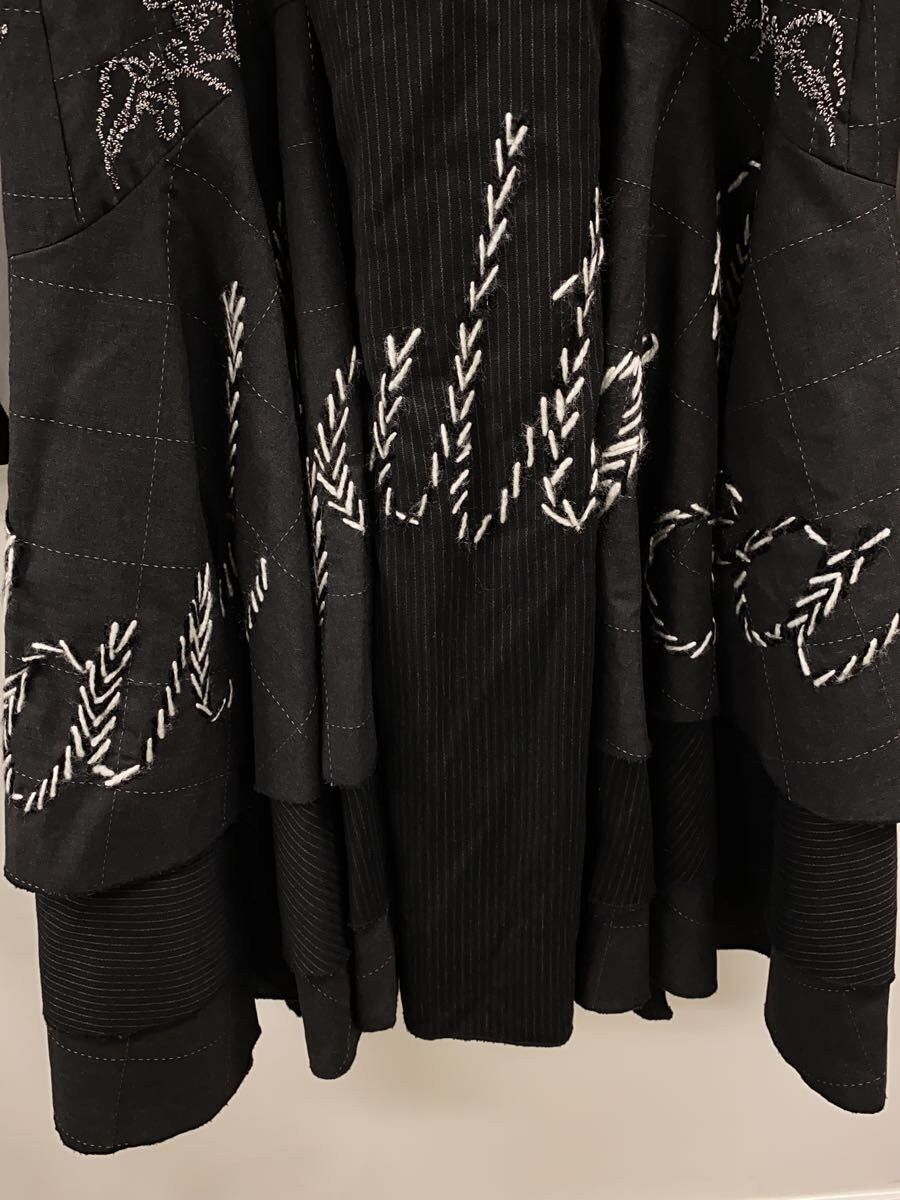 Jean Paul Gaultier Floral Embroidered Coat Size S / US 4 / IT 40 - 4 Thumbnail