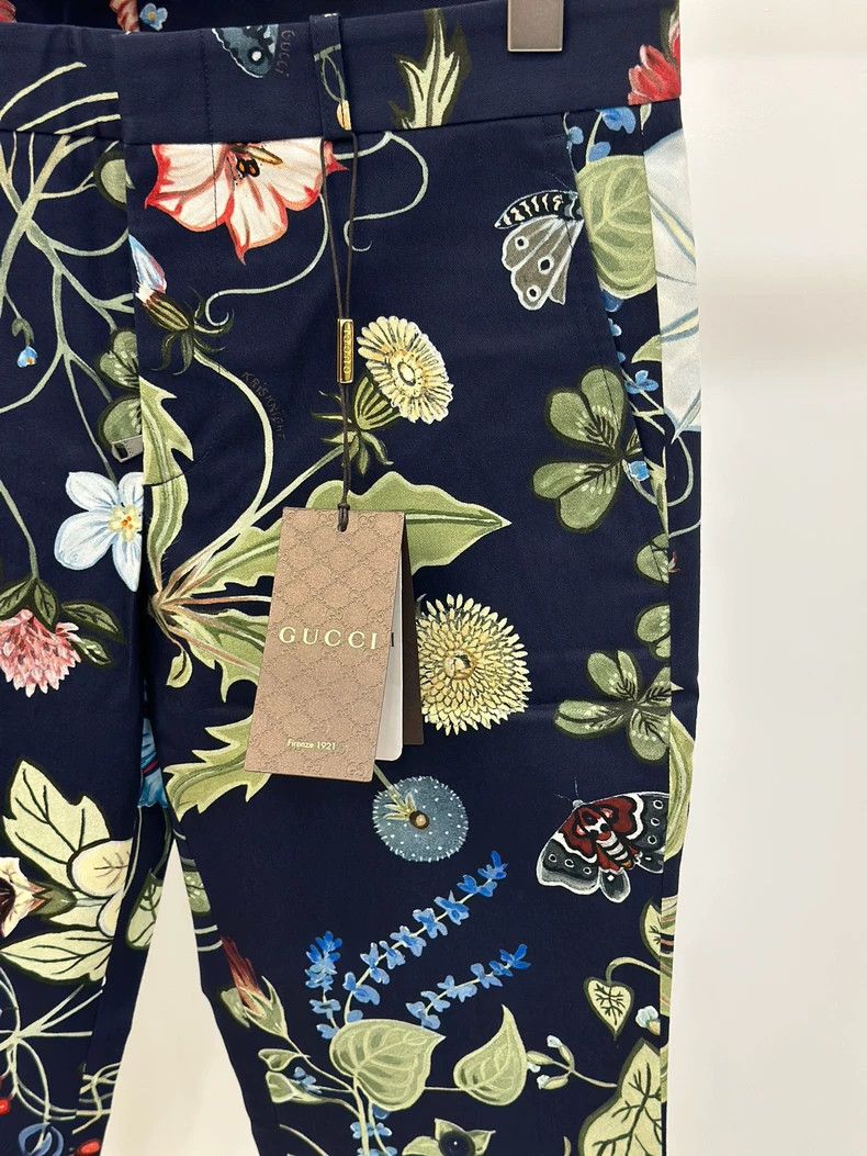 Gucci Gucci Patterned men's casual trousers cloth trousers 2501-N Size US 30 / EU 46 - 2 Thumbnail