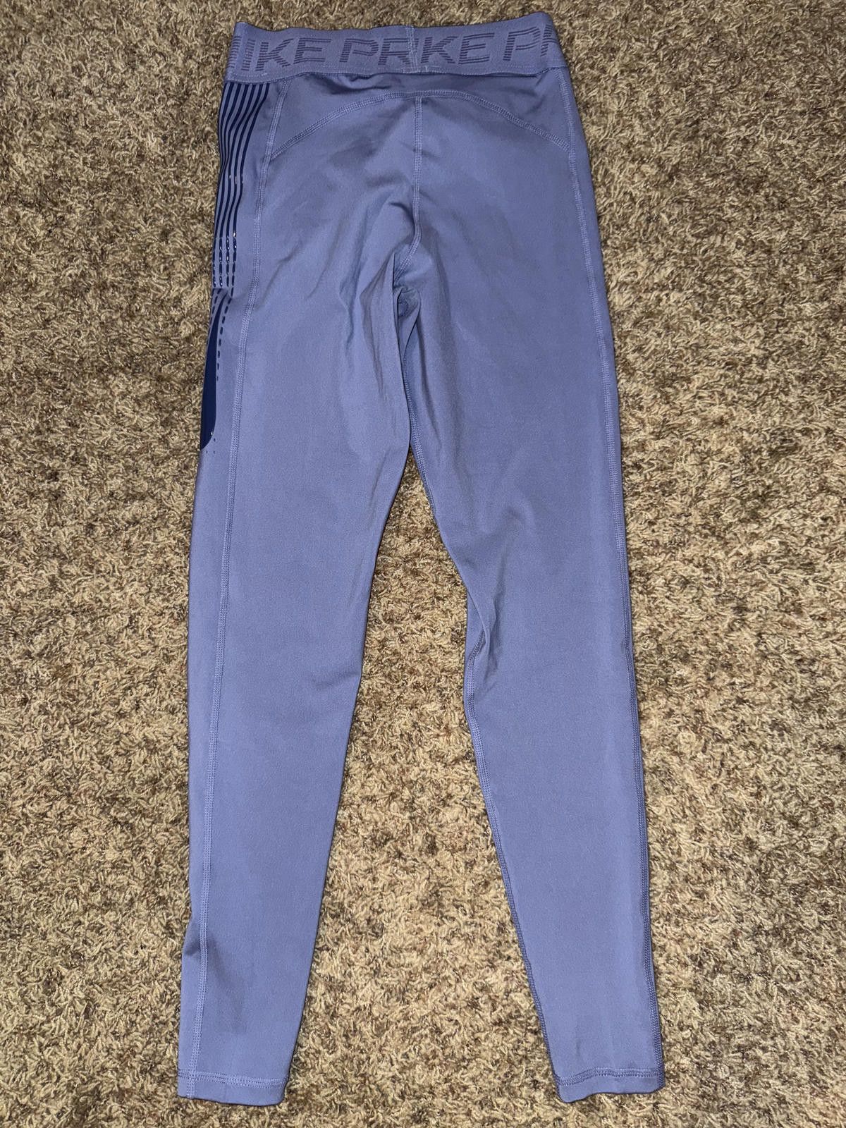 Nike Nike Pro Women's Mid-Rise Full-Length Leggings Sample Size 28" / US 6 / IT 42 - 7 Thumbnail