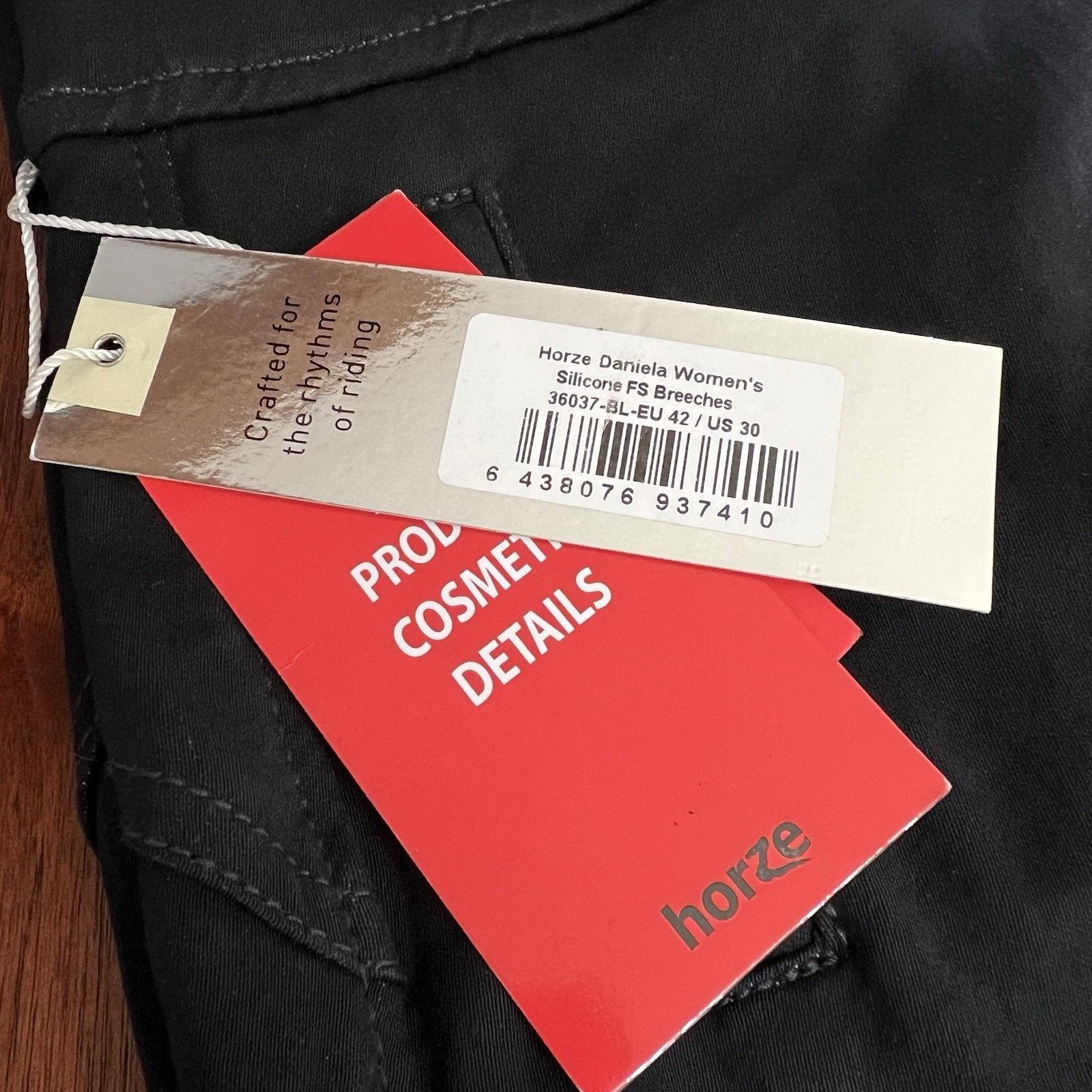 Other NWT Horze Daniela Breeches Sz 30 Silicone Full Seat Womens Size 30" / US 8 / IT 44 - 2 Thumbnail