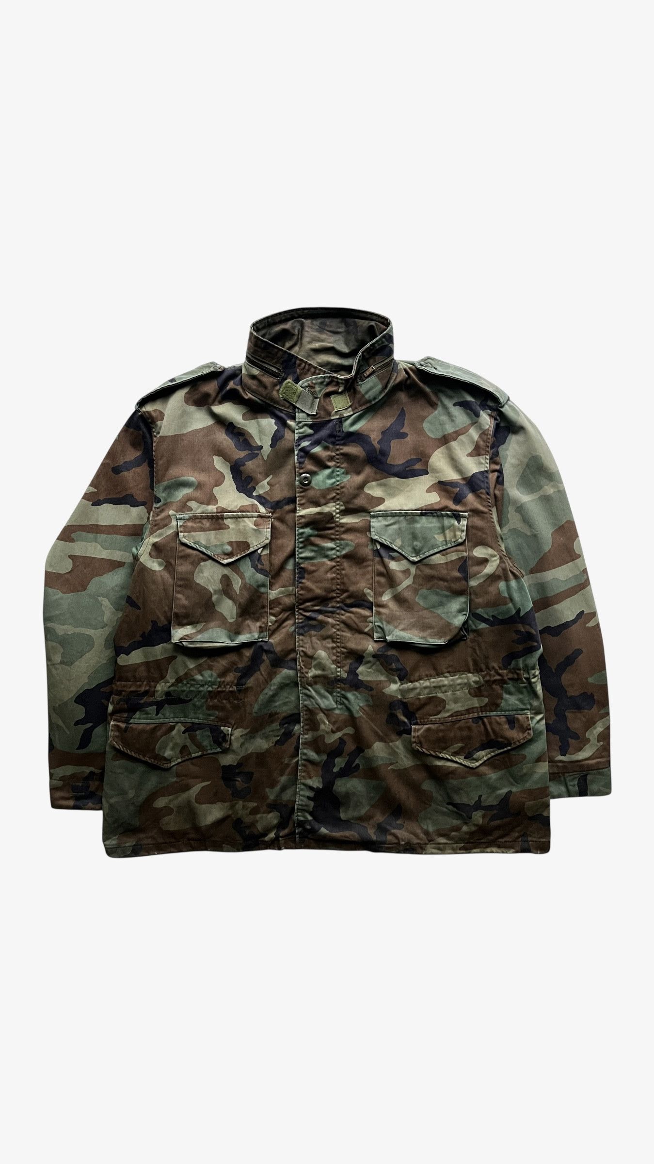 Alpha Industries Vintage 90s Men's Alpha Industries M65 Camouflage Jacket Size US XXL / EU 58 / 5 - 1 Thumbnail
