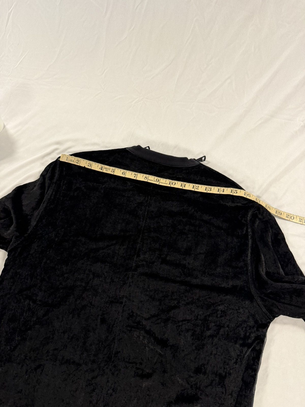 Givenchy Givenchy Black Cat Velour Sweater Size 40 /M Shoulder Zip Size US M / EU 48-50 / 2 - 10 Thumbnail
