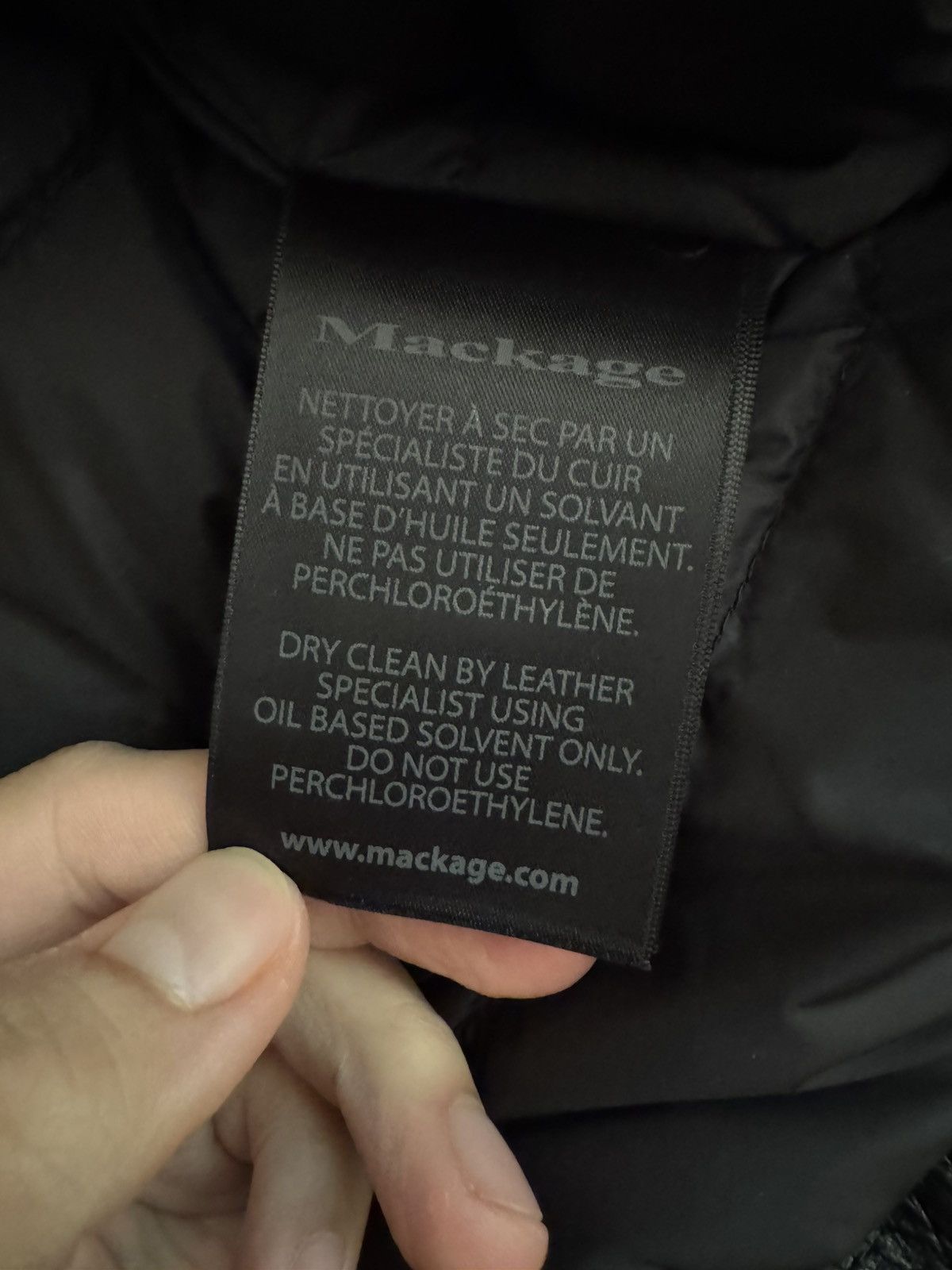 Mackage Mackage Leather Down Filled Jacket Size US L / EU 52-54 / 3 - 6 Thumbnail