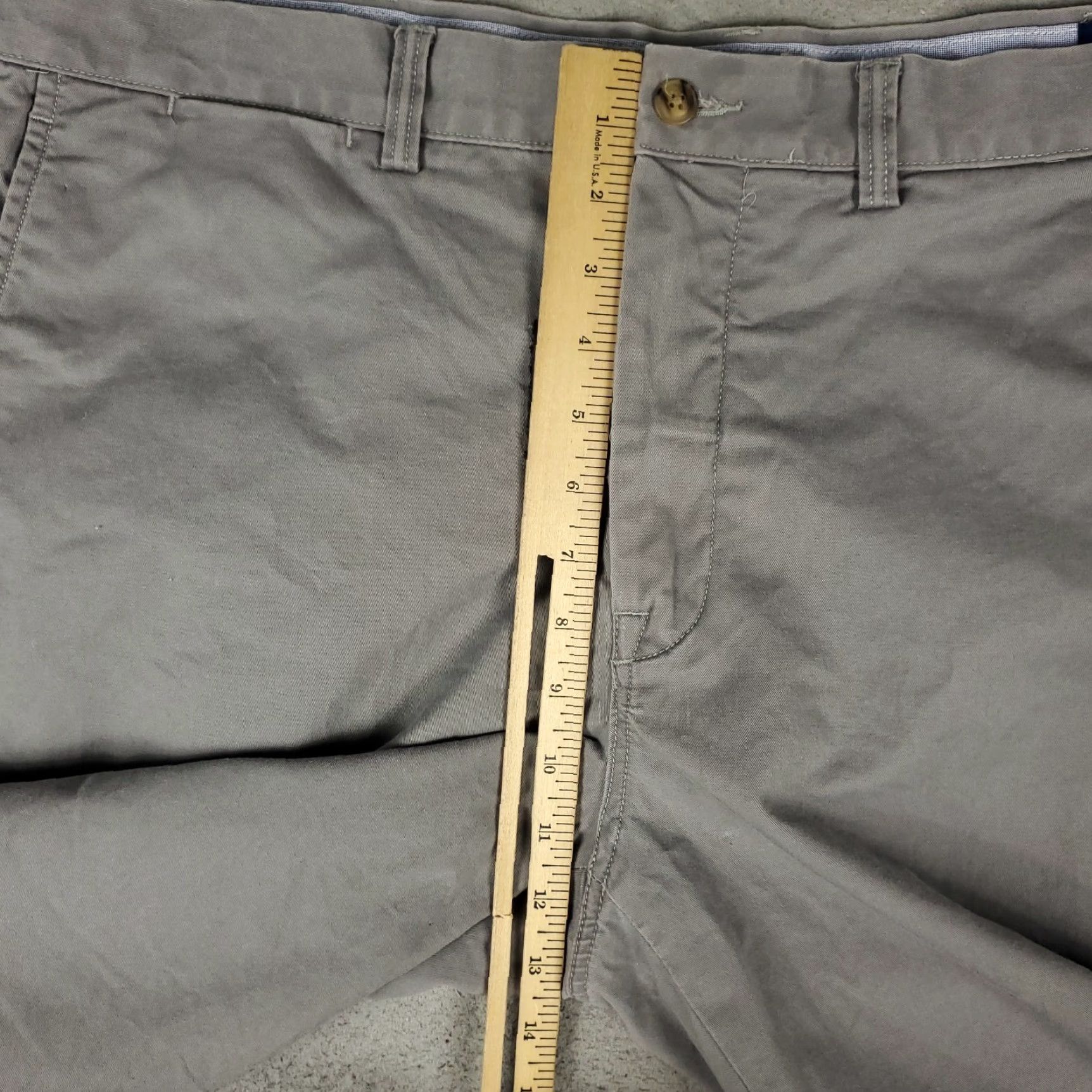 Ralph Lauren Ralph Lauren Pants Mens 38x30 Gray Stretch Flat Front Chino Trousers Size US 38 / EU 54 - 4 Thumbnail