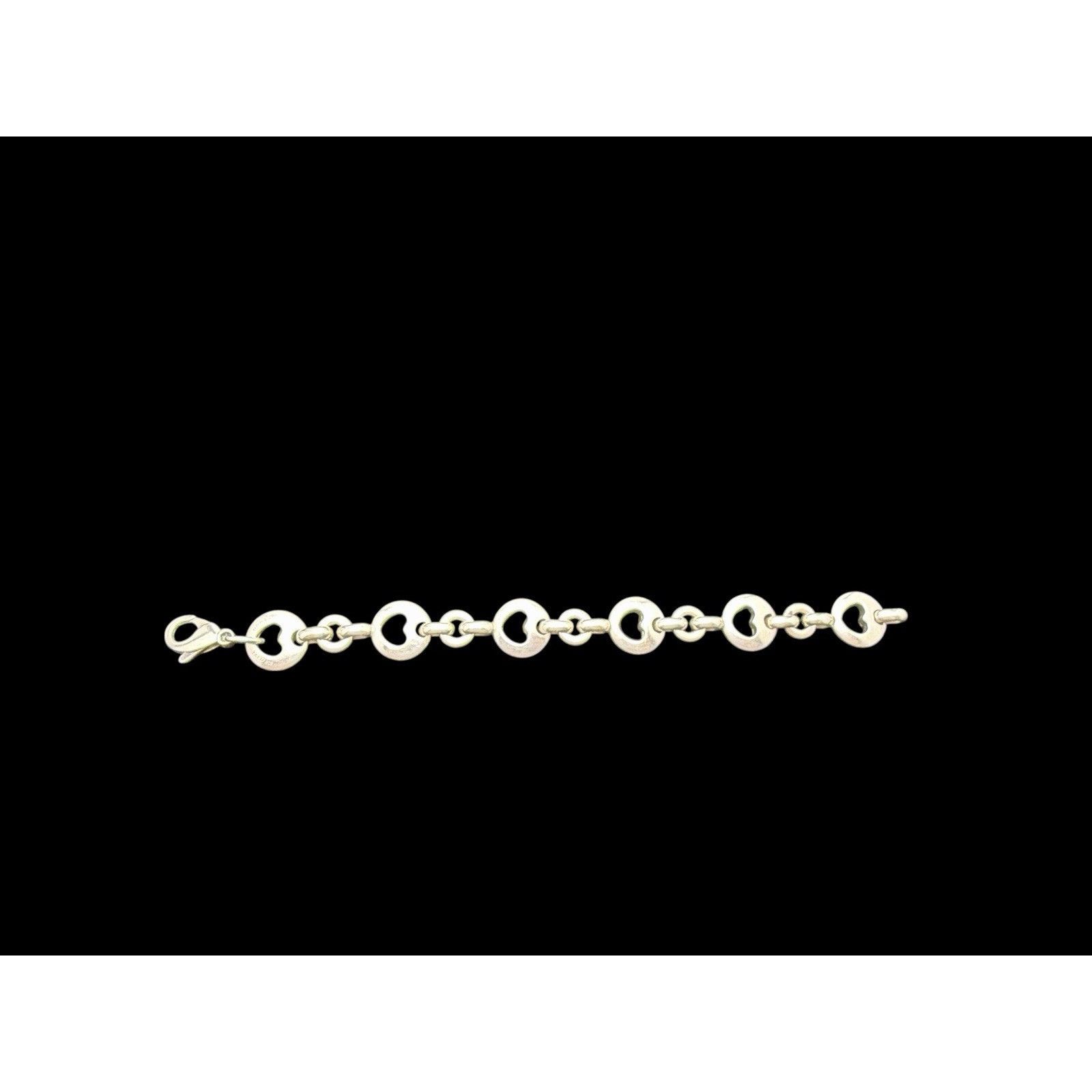 Tiffany & Co. Tiffany & Co. 925 Sterling Silver w/open heart link bracelet Size ONE SIZE - 2 Thumbnail