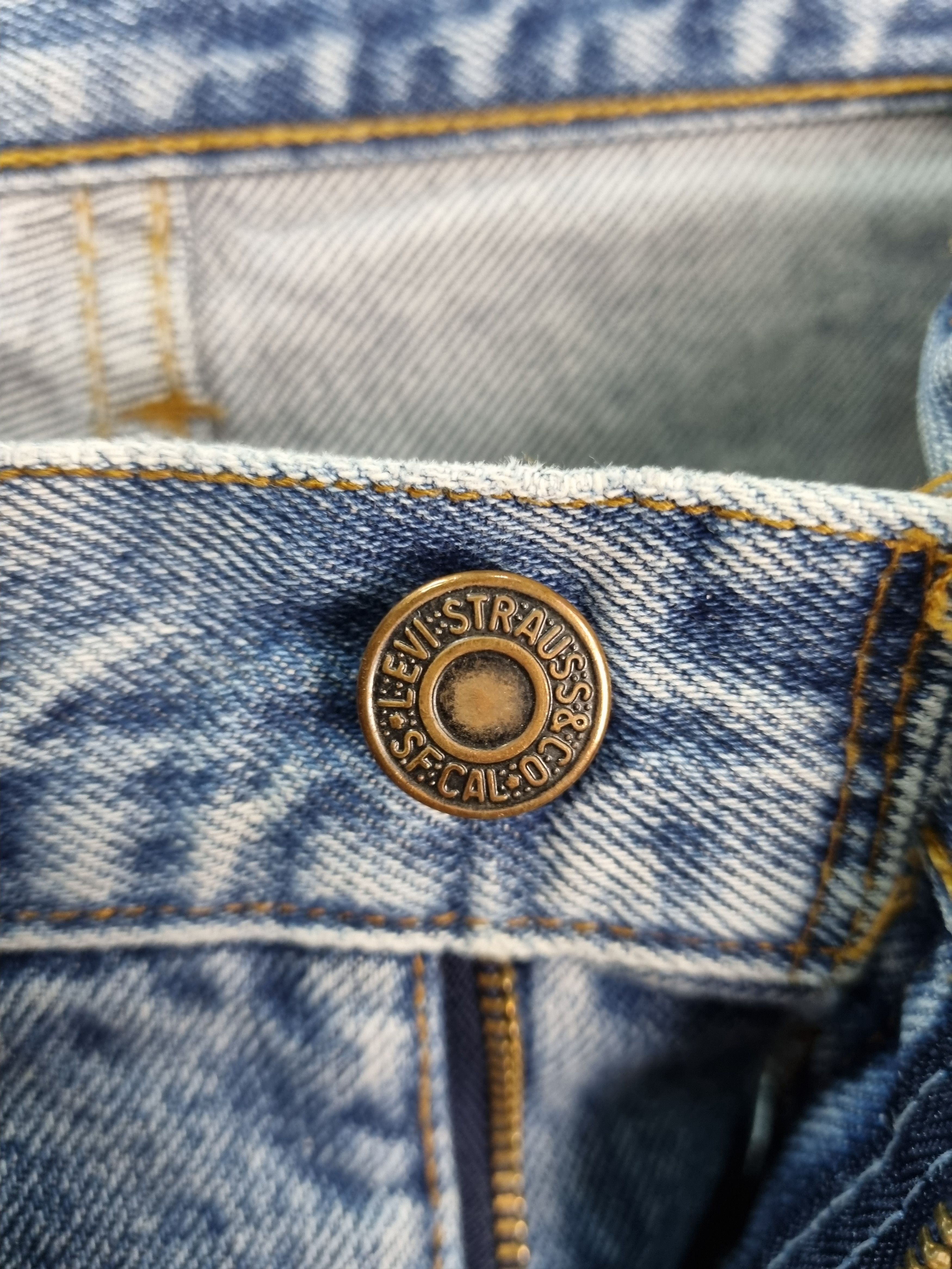Levi's × Levi's Vintage Clothing 98' Levi's 615 Faded Dirty Vintage Denim Jeans Size US 34 / EU 50 - 17 Thumbnail