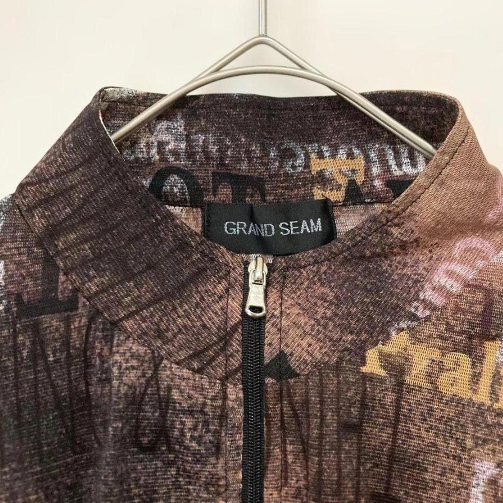 Other Sheer stand collar grunge slim fit top / zip up Size XS / US 0-2 / IT 36-38 - 3 Thumbnail