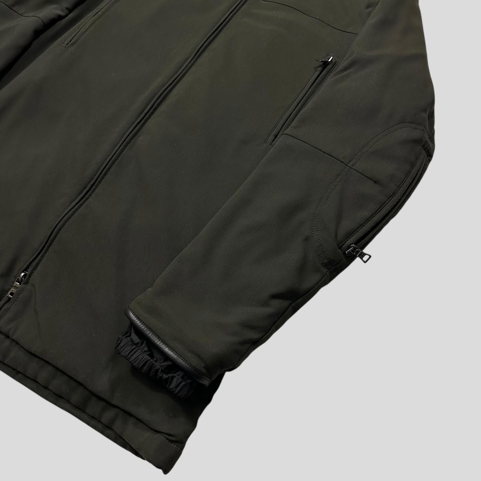 Prada Prada Sport 1999 Balaclava Fleece Lined Moto Jacket IT50 (L) Size US L / EU 52-54 / 3 - 6 Thumbnail