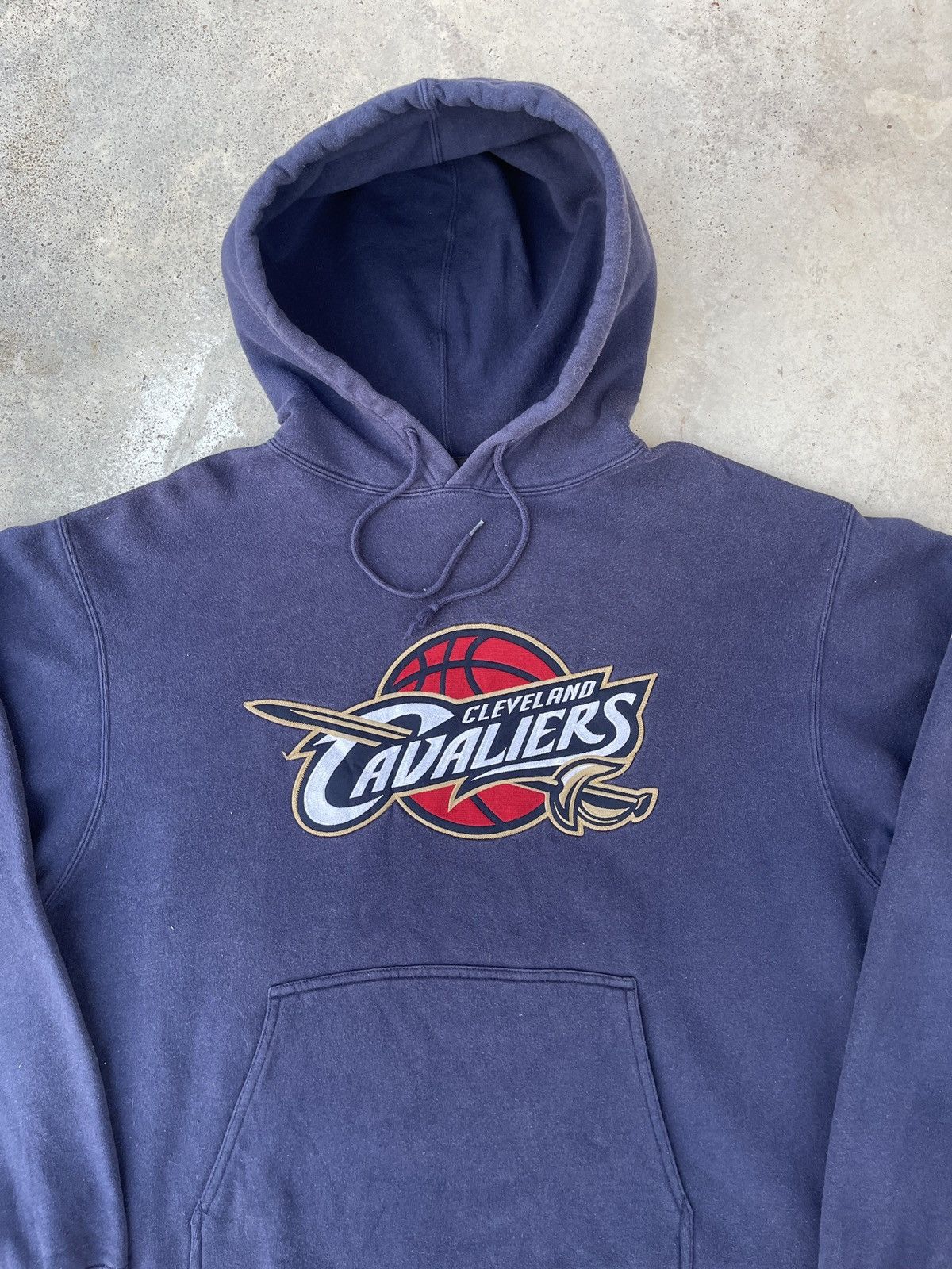 Adidas × Vintage Adidas Cleveland Cavaliers Basketball Pull Over Hoodie Size US L / EU 52-54 / 3 - 2 Thumbnail