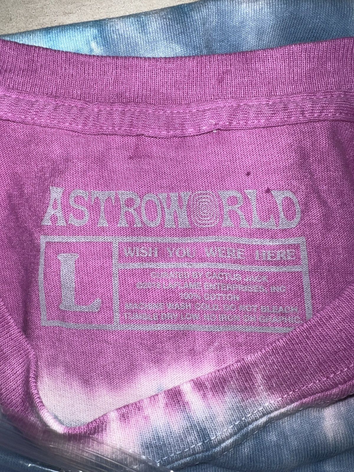 Travis Scott Travis Scott Astroworld Festival Run Austin Exclusive tee Size US L / EU 52-54 / 3 - 4 Thumbnail