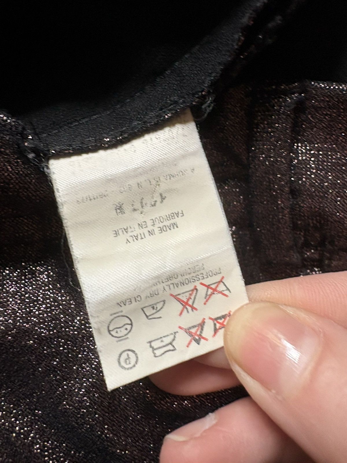 Gucci Gucci Vintage 1997 Metallic Pants Size 28" / US 6 / IT 42 - 7 Thumbnail
