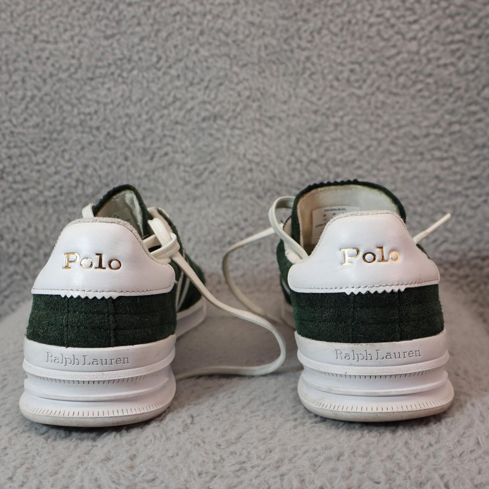 Polo Ralph Lauren Polo Ralph Lauren Men 7.5 Green Suede Leather -HTR Aera- Size US 7.5 / EU 40-41 - 10 Thumbnail