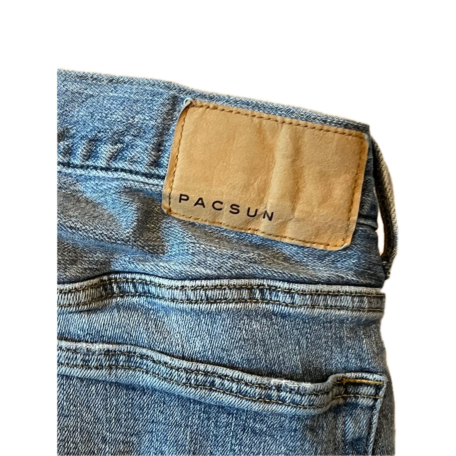 Pacsun PacSun Stacked Skinny Jeans Mens 34x32 Size US 34 / EU 50 - 3 Thumbnail