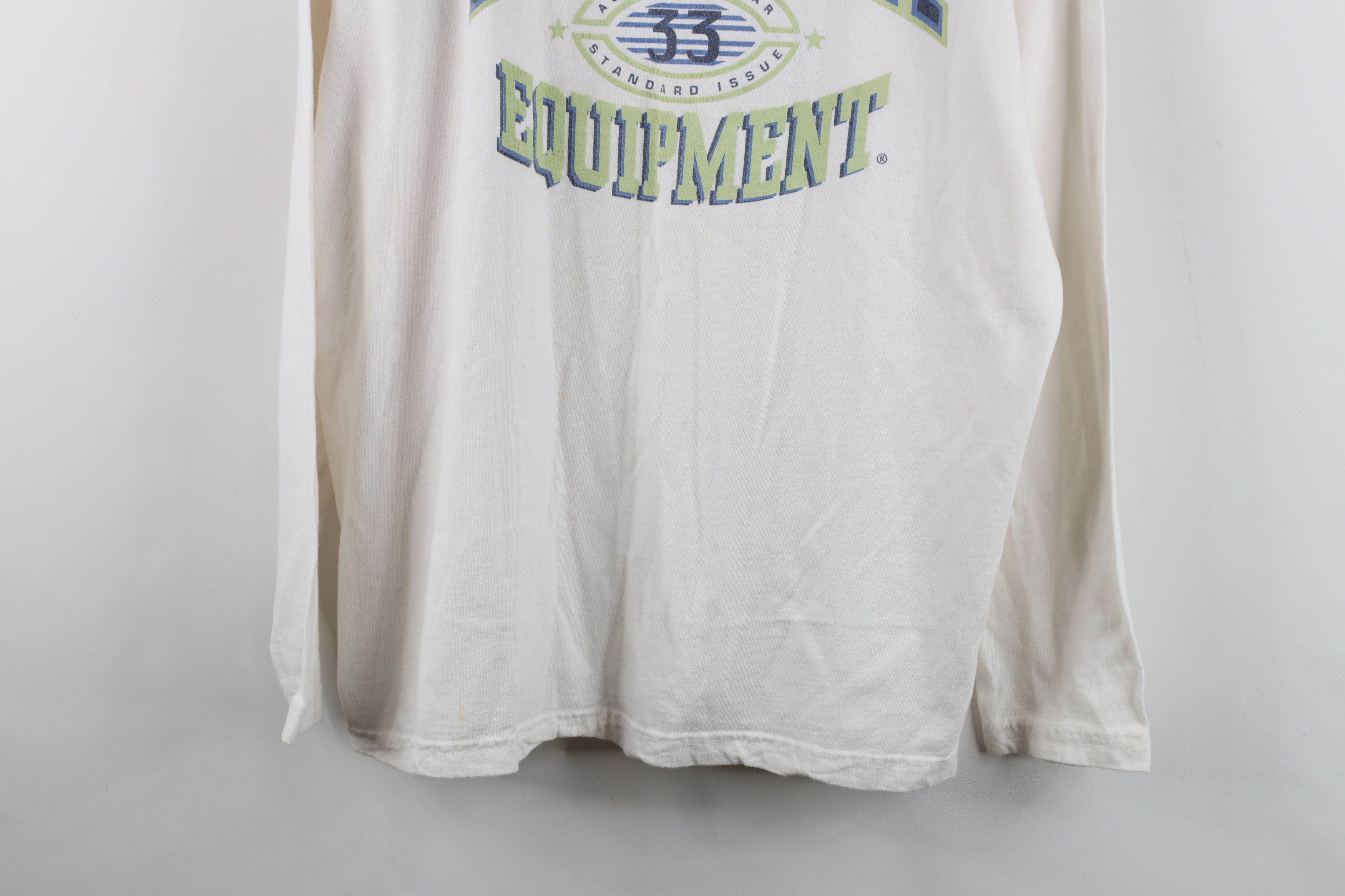 Vintage Vintage 90s Bum Equipment Logo Long Sleeve T-Shirt White USA Size US XL / EU 56 / 4 - 3 Thumbnail