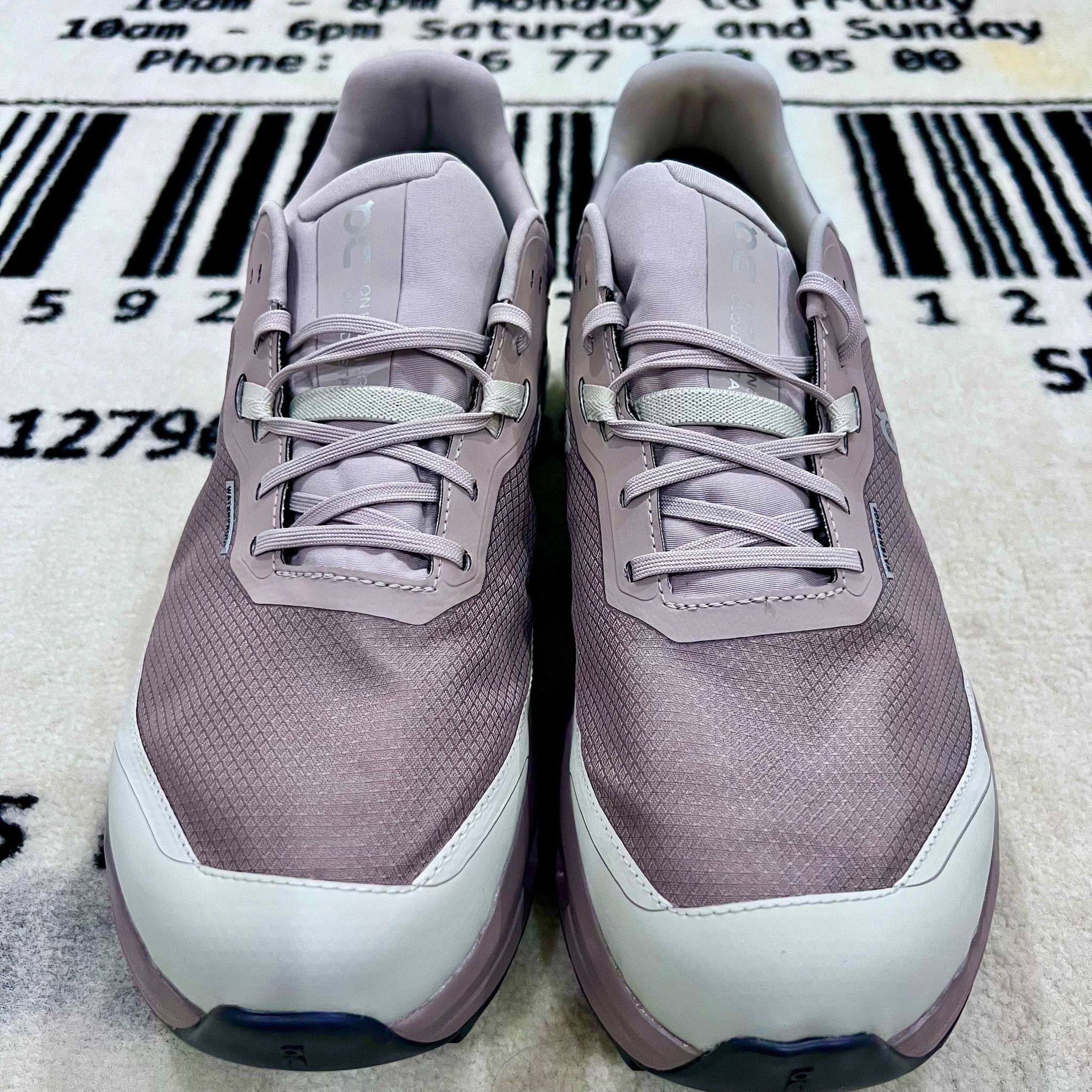 On Men's On Cloudvista 2 Waterproof Shoes - Fog | Cinder Size US 9 / EU 42 - 2 Thumbnail