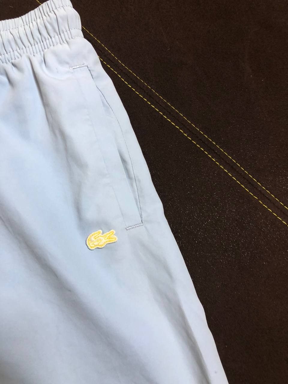 Lacoste Lacoste Shorts Embroidered Swimwear Crocodile Swim Trunks Size US 30 / EU 46 - 12 Thumbnail