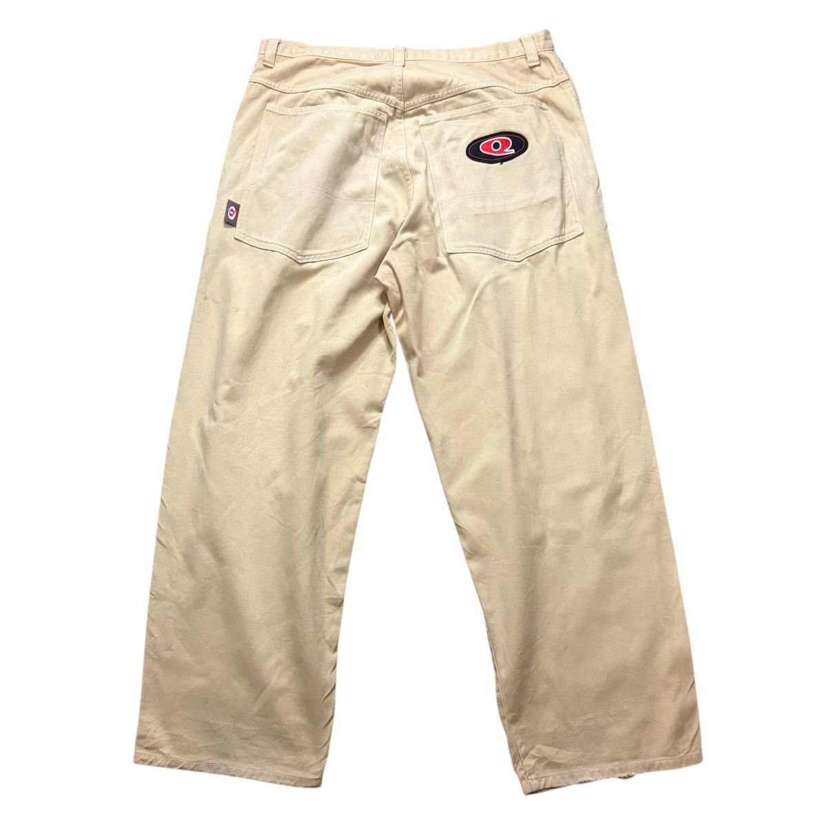 Hypebeast 🔥🇺🇸 Vtg 90s American Streetwear Crazy Baggy Jeans Size US 37 - 1 Thumbnail