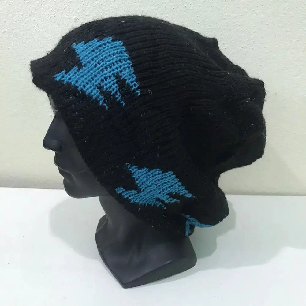 Blue Blood × Japanese Brand Japanese Brand Blue Blood Big Logo Beanie Hat Size ONE SIZE - 2 Thumbnail