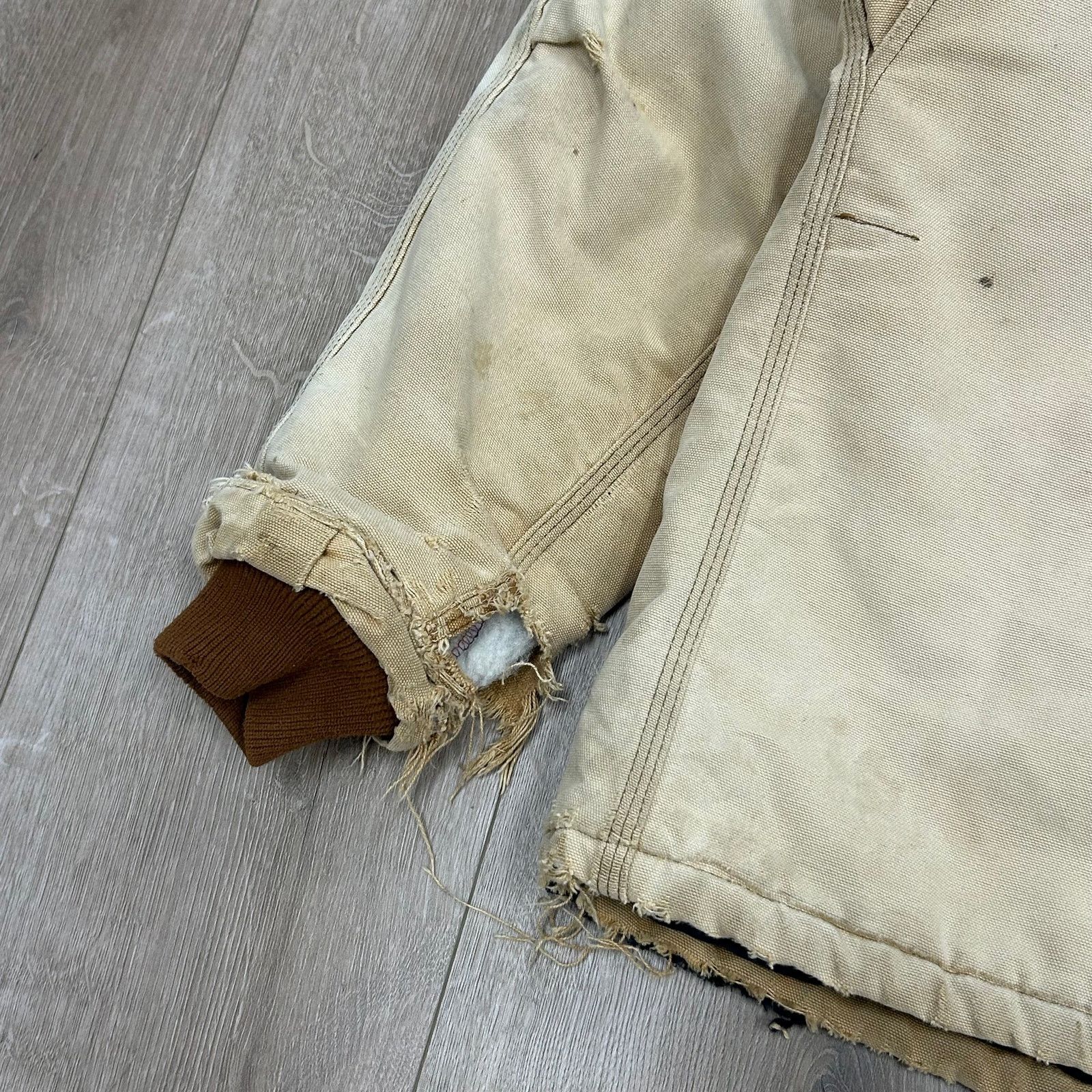 Carhartt Vintage Carhartt Quilt Lined Duck Canvas Chore Jacket XL Size US XL / EU 56 / 4 - 11 Thumbnail
