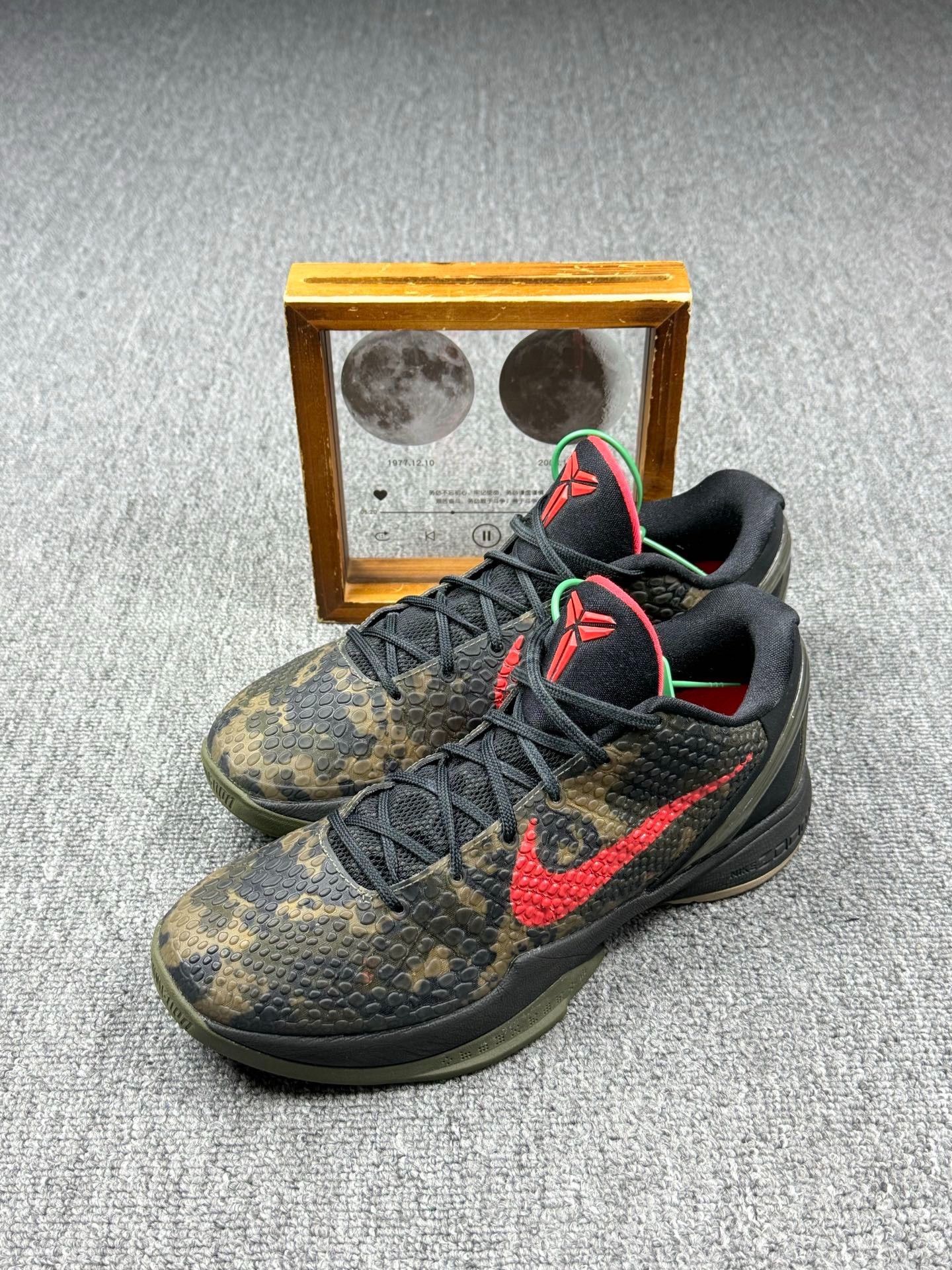 Nike Nike KOBE6 Camo Black Lowtop Sneakers 8 Men Size US 8 / EU 41 - 1 Thumbnail
