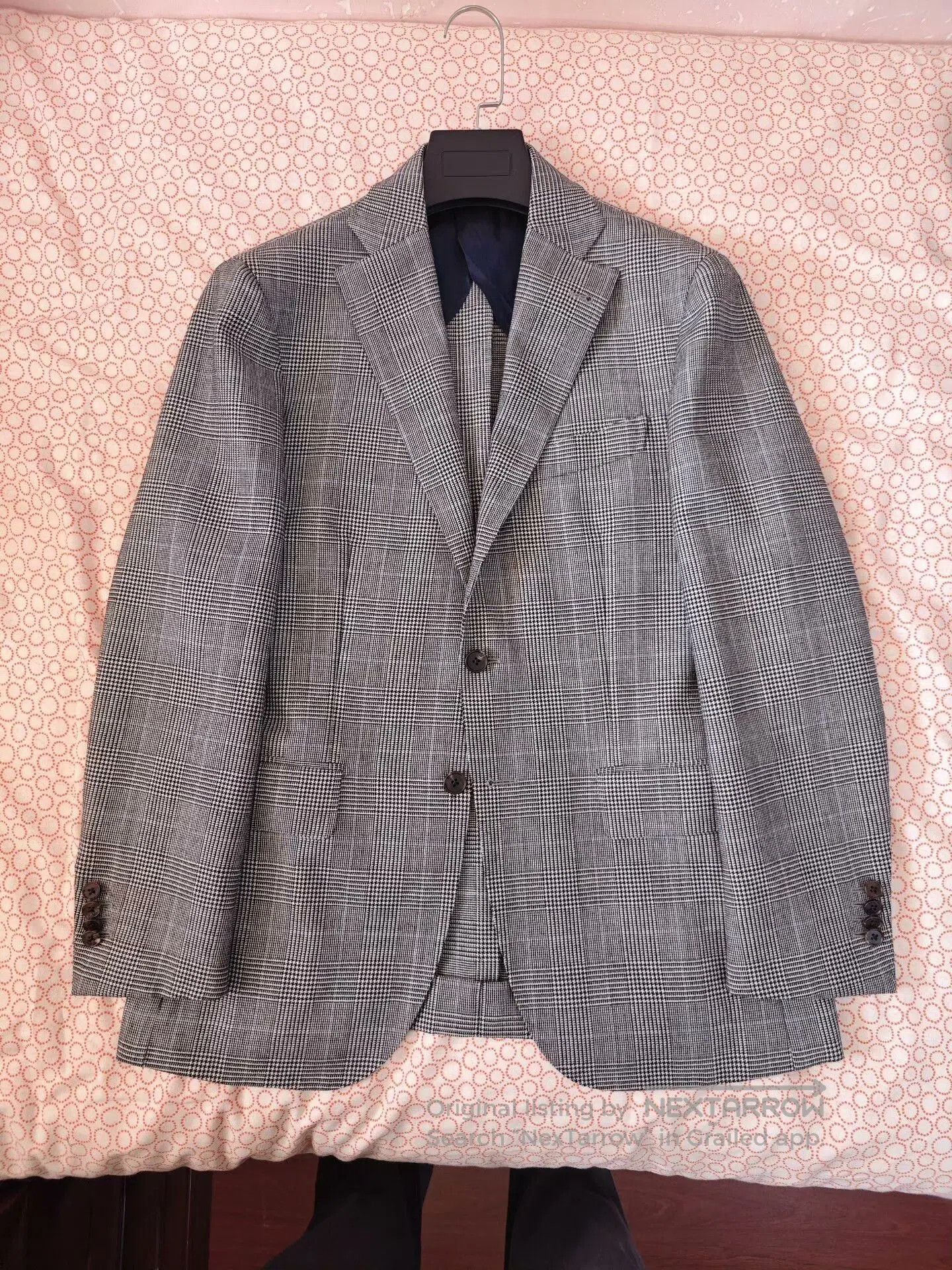Japanese Brand Custom Tailored Gray Wool Suit. Size US M / EU 48-50 / 2 - 6 Thumbnail