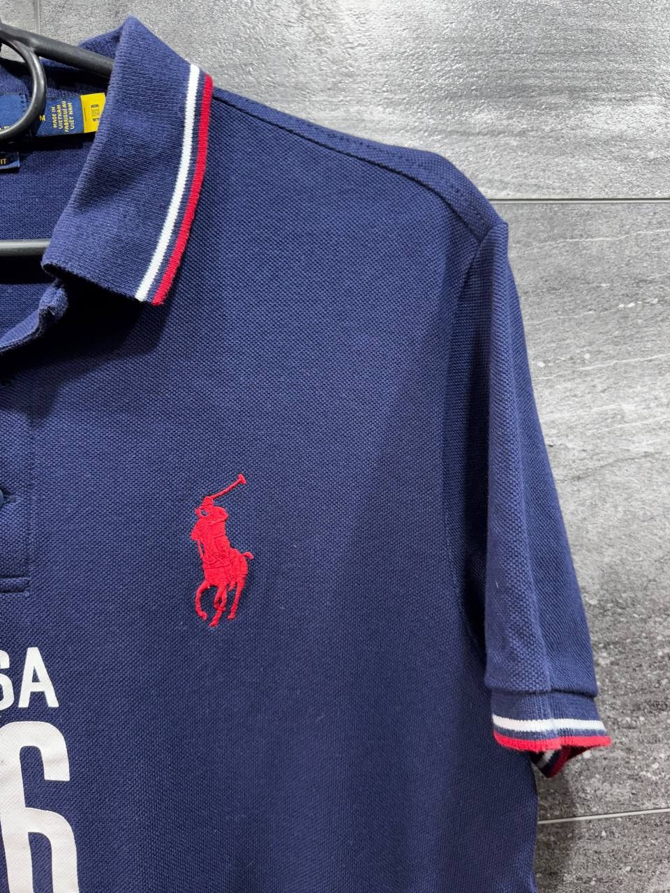 Polo Ralph Lauren Polo Ralph Lauren Short Sleeve USA Big Pony Custom Shirt Size US M / EU 48-50 / 2 - 4 Thumbnail