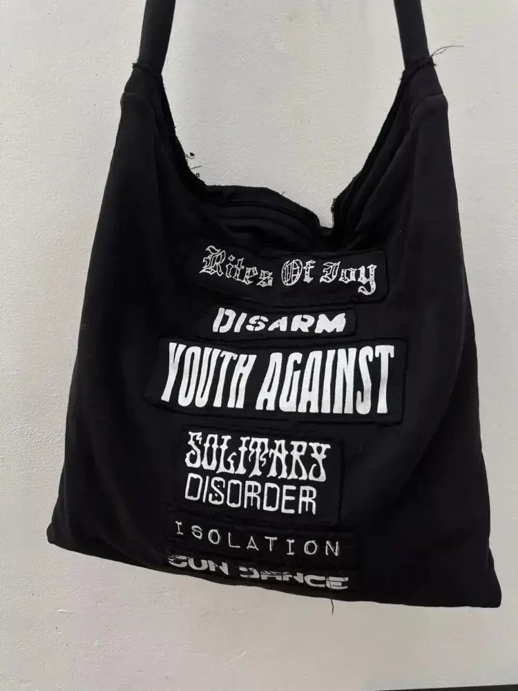 Raf Simons Raf Simons Raf Simons Slogan Patches Tote-2506 Size ONE SIZE - 2 Thumbnail