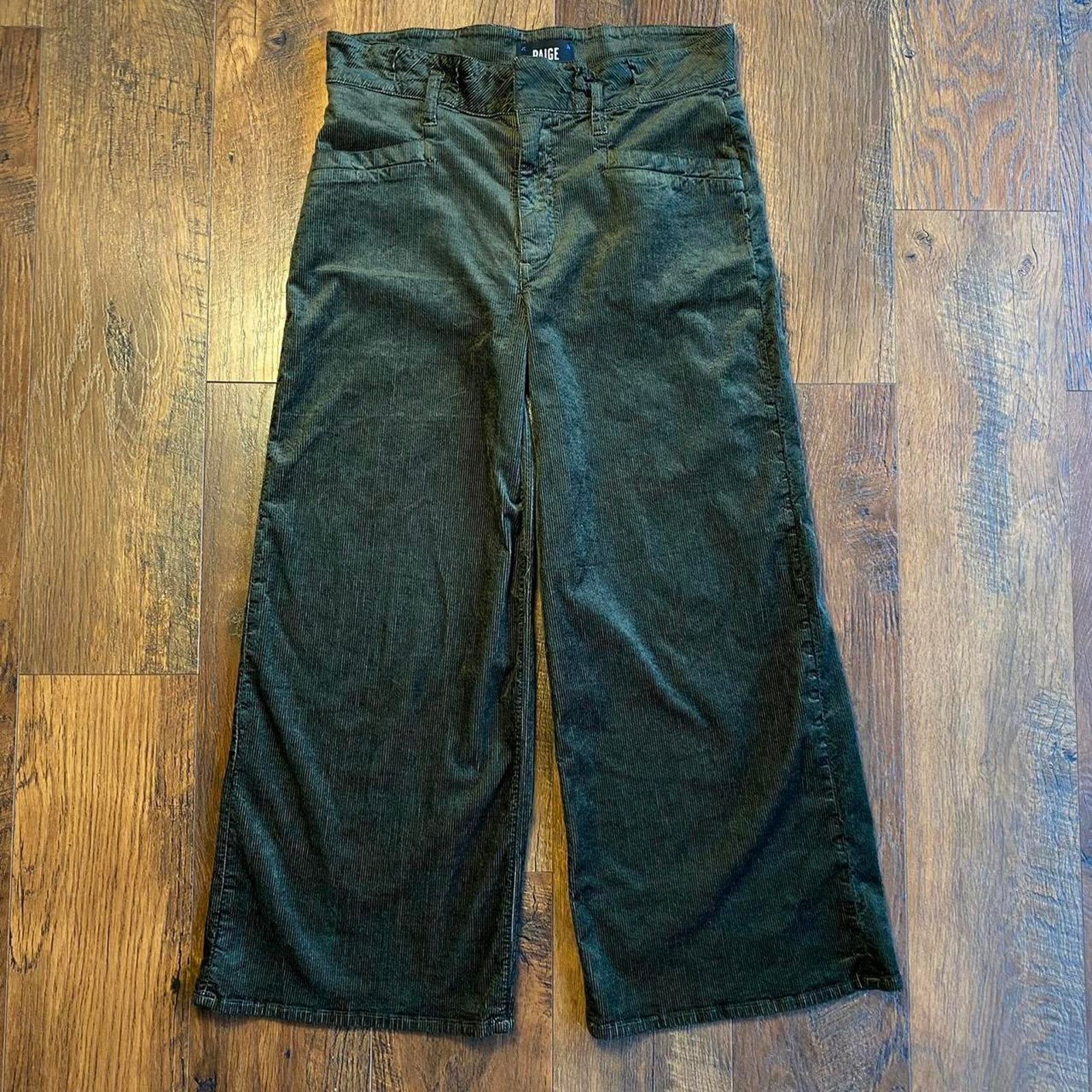 Anthropologie Anthropologie Paige Sutton Ultra High-Rise Corduroy Pants Size 27" / US 4 / IT 40 - 8 Thumbnail