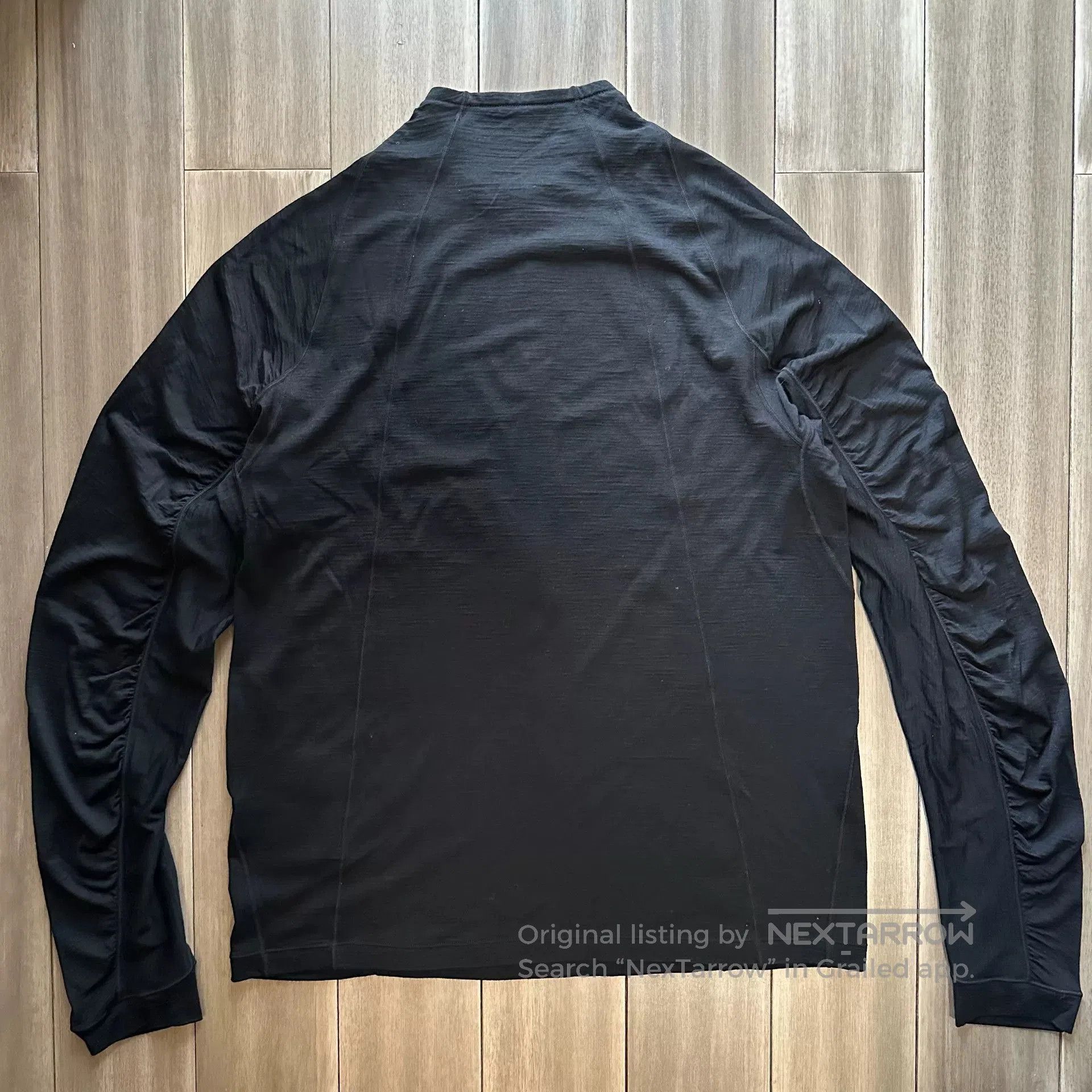 Goldwin Goldwin Wool Half Zip Long Sleeve T-Shirt. Size US XXL / EU 58 / 5 - 1 Thumbnail