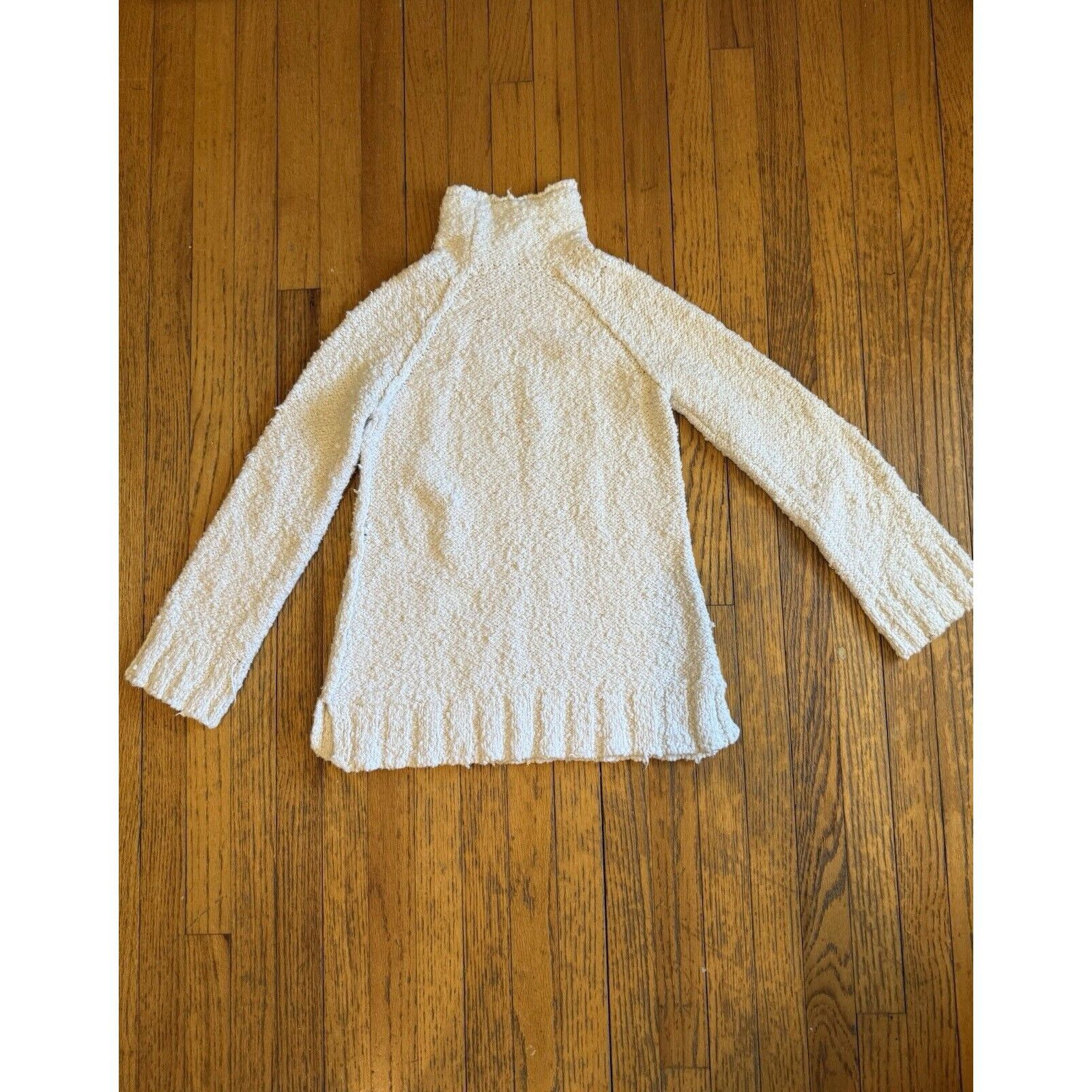 Anthropologie Moth Anthropologie Juliette Chunky Knit Sweater XS Mock neck Size XS / US 0-2 / IT 36-38 - 7 Thumbnail