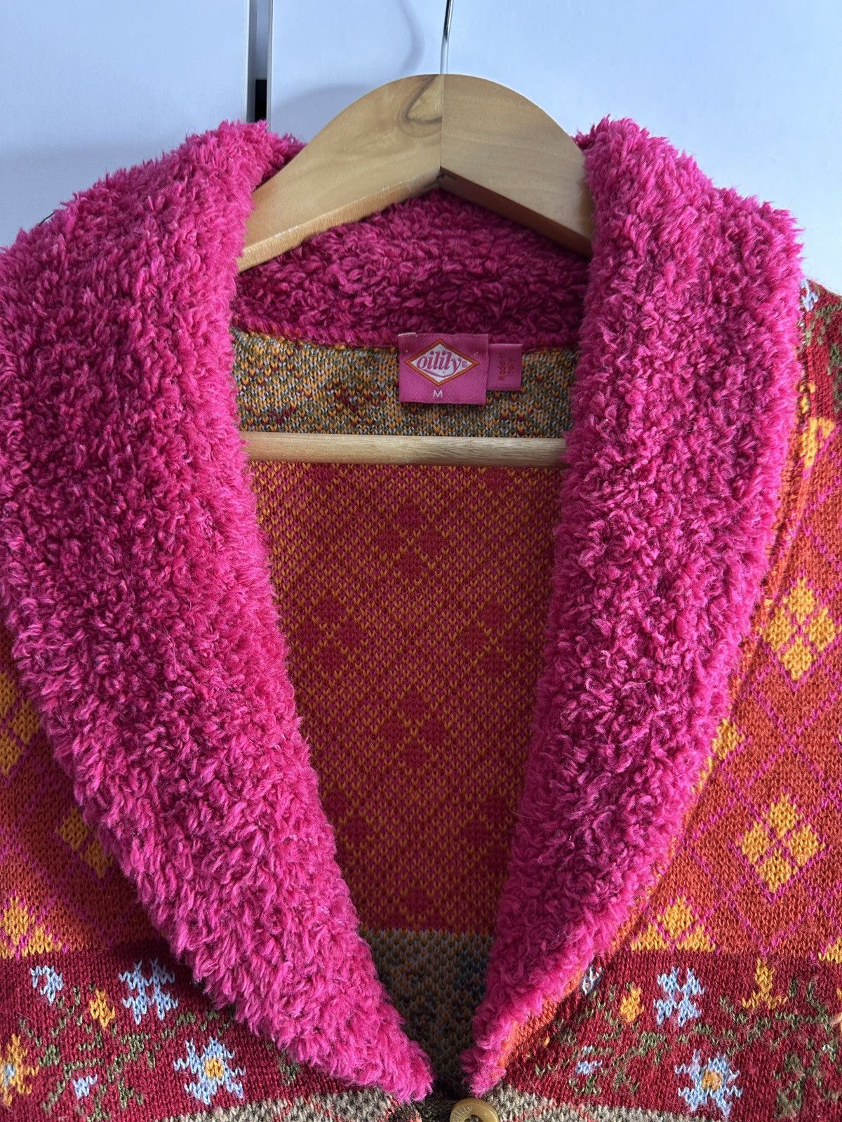 Oilily Oilily vintage sweater cardigan floral Size M / US 6-8 / IT 42-44 - 2 Thumbnail