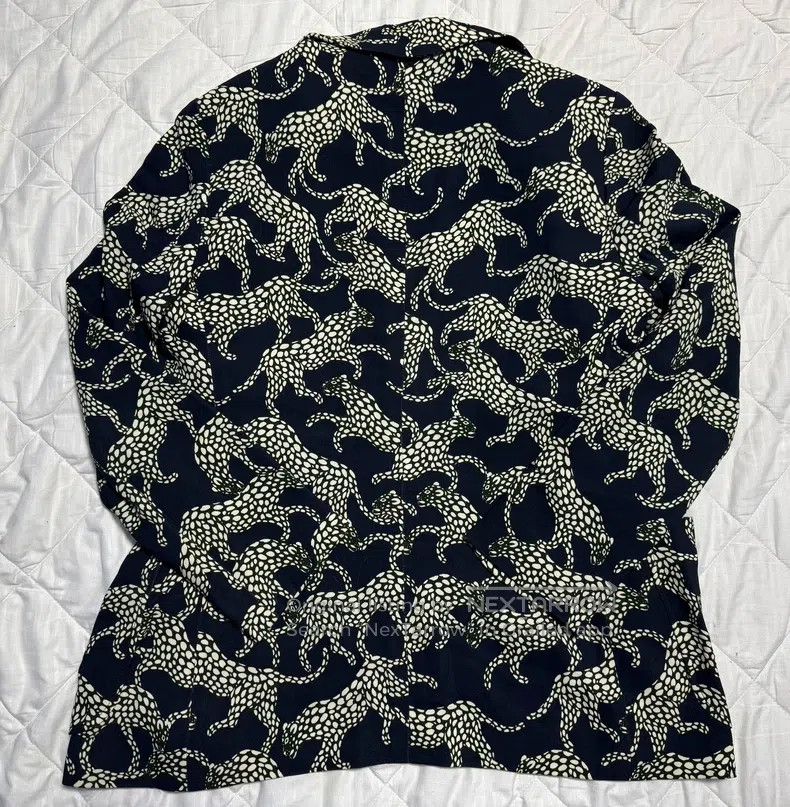 Dries Van Noten Dries Van Noten Leopard Printed Blazer Size S / US 4 / IT 40 - 6 Thumbnail