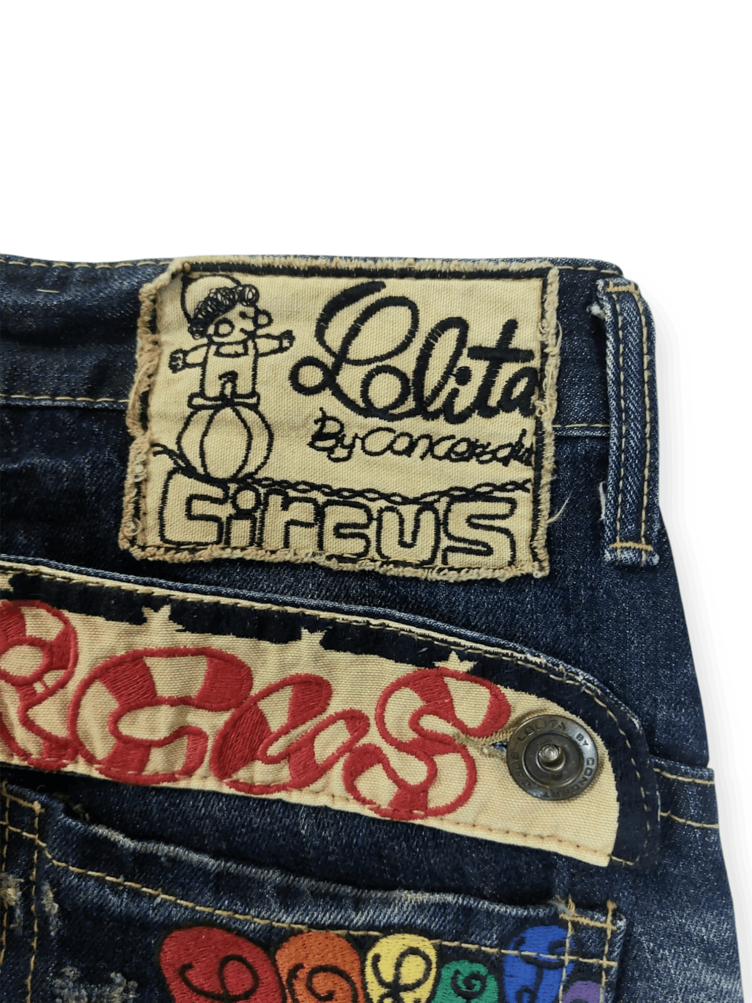 Vintage Rare🔥Yoshitomo Nara x Lolita Exotic Vintage Denim Size US 29 - 14 Thumbnail