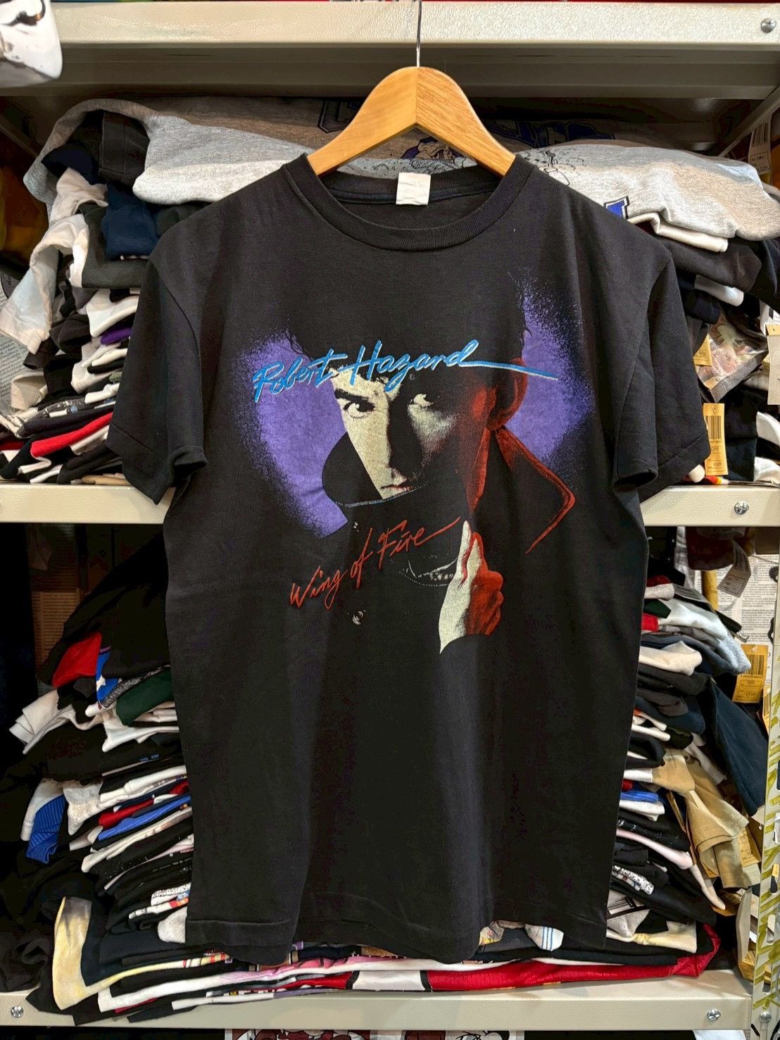 Band Tees Robert Hazard 1984’s Size US L / EU 52-54 / 3 - 1 Thumbnail