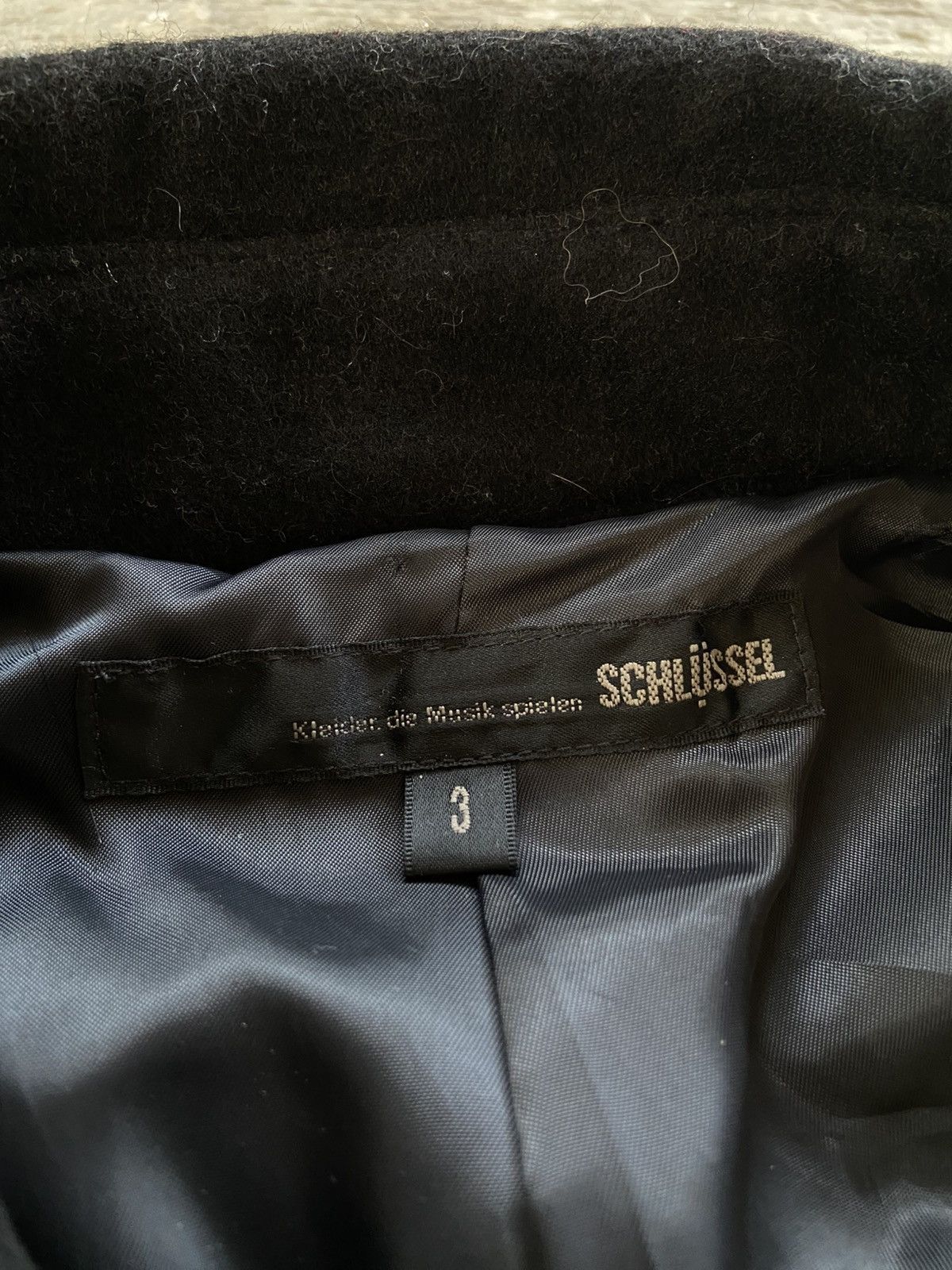 Schlussel 2000s Schlussel - Vkei Style Wool Riders Jacket Size US M / EU 48-50 / 2 - 6 Thumbnail