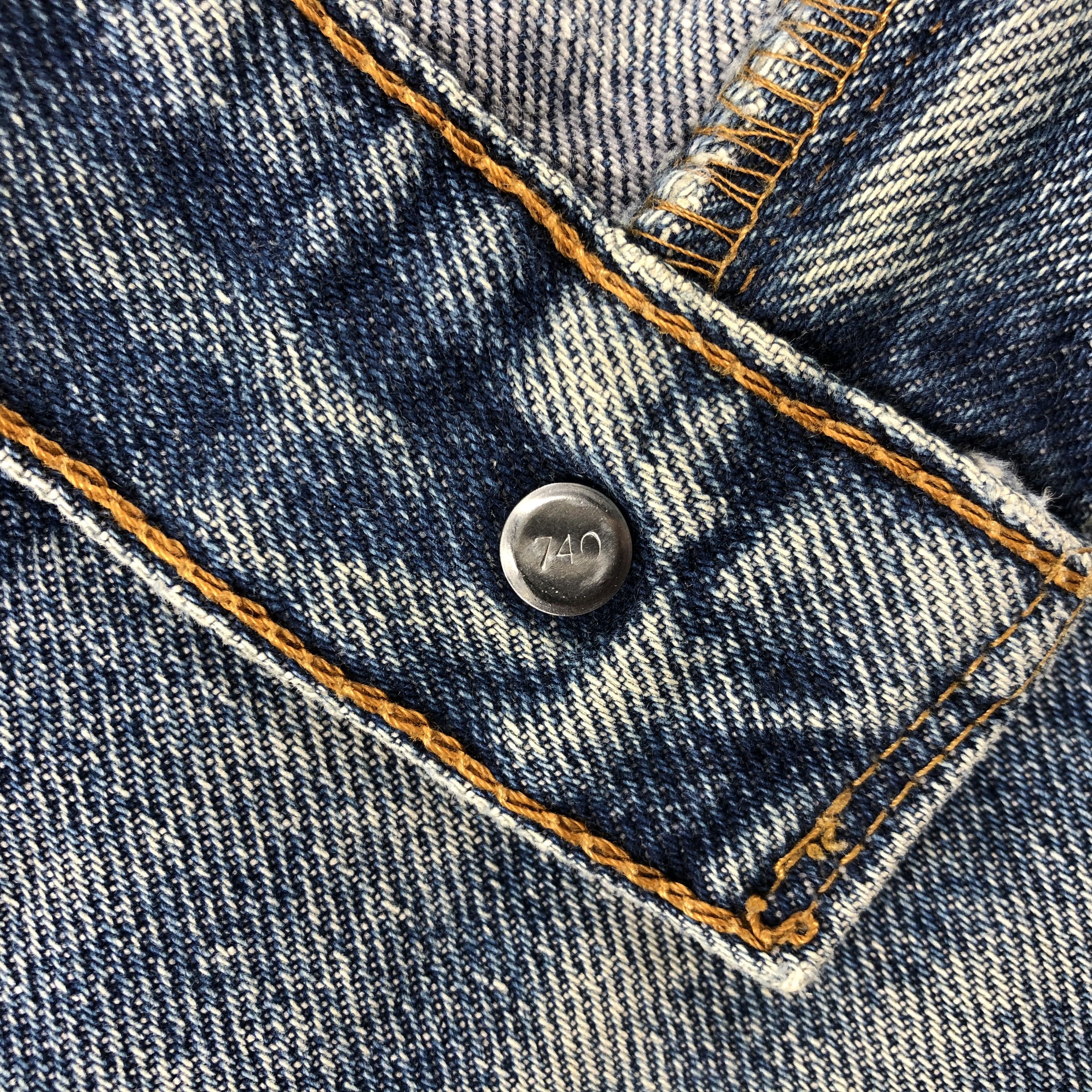Levi's 90s Vintage Blue Wash Levis 550 Jeans-J2545 Size US 34 / EU 50 - 10 Thumbnail