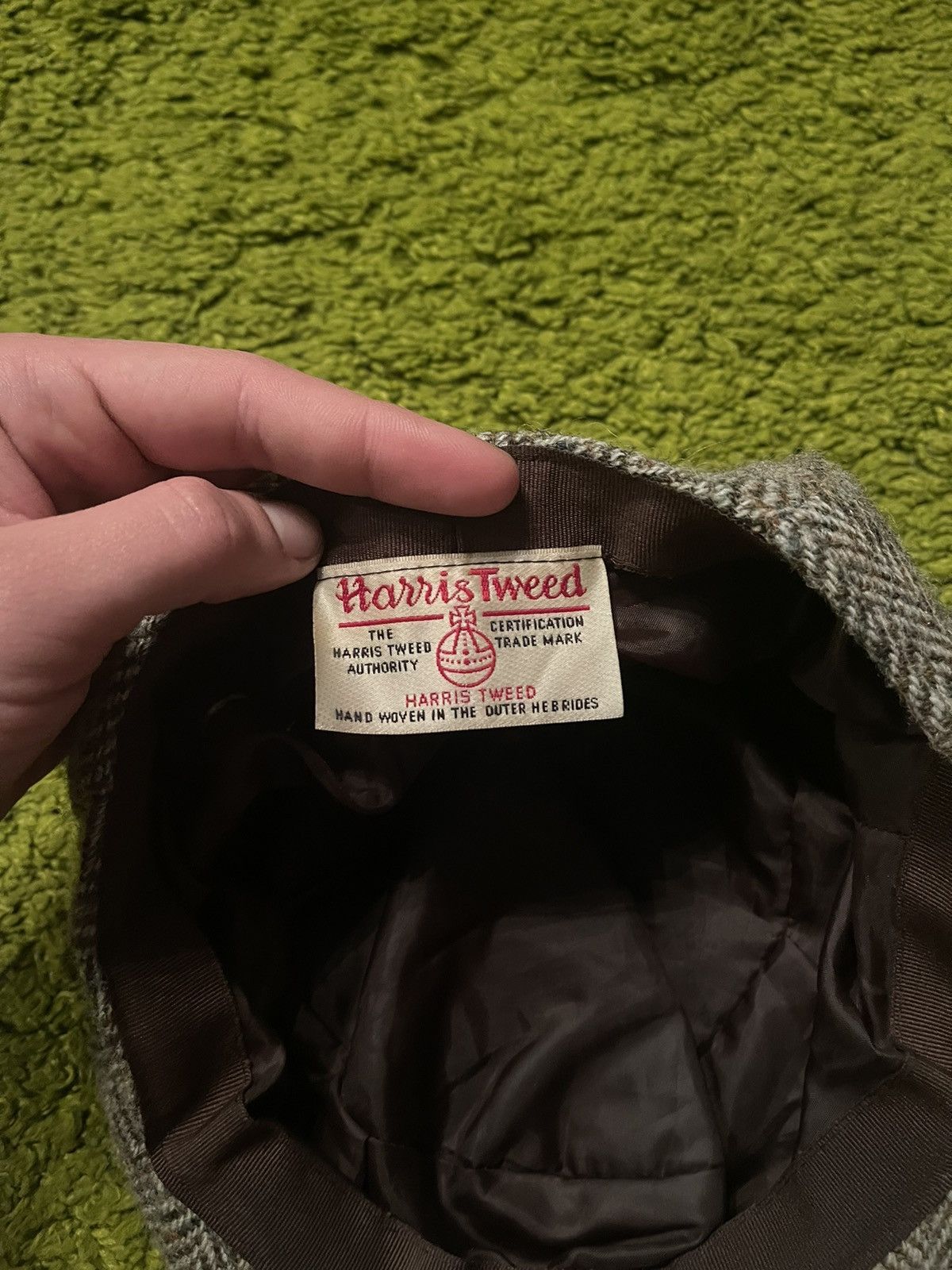 Harris Tweed 🇬🇧 Harris Tweed 1990s vintage wool cap made In UK Size 34 - 8 Thumbnail