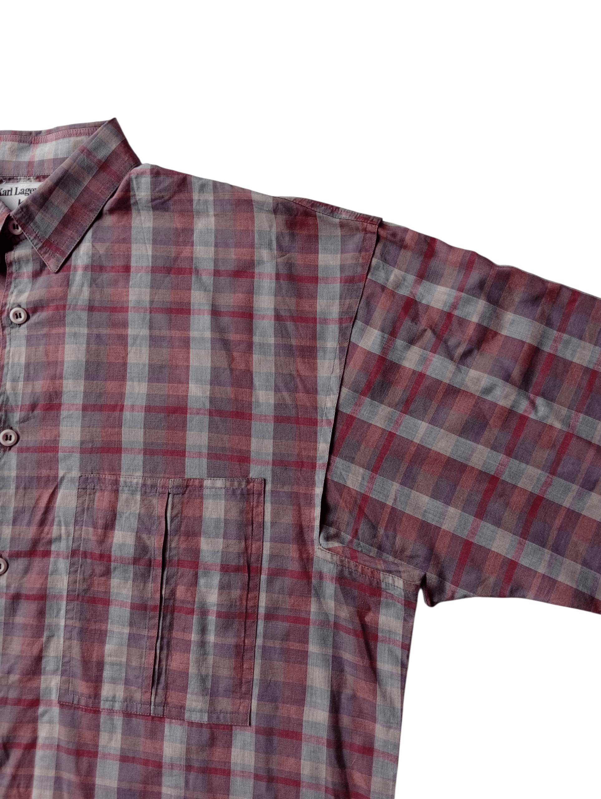 Karl Lagerfeld Vintage Karl Lagerfeld button shirt Size US L / EU 52-54 / 3 - 4 Thumbnail